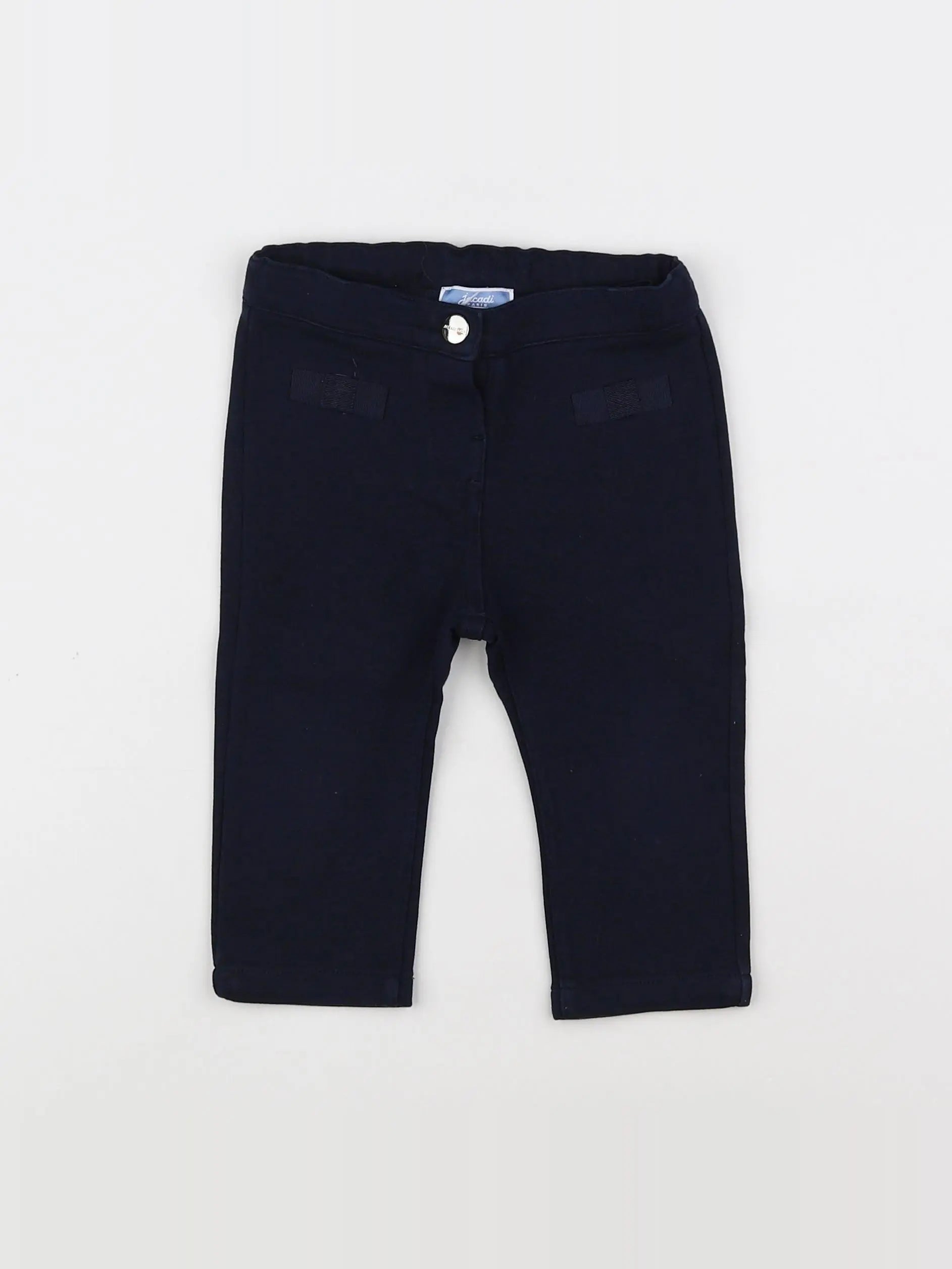 Jacadi - pantalon bleu - 12 mois