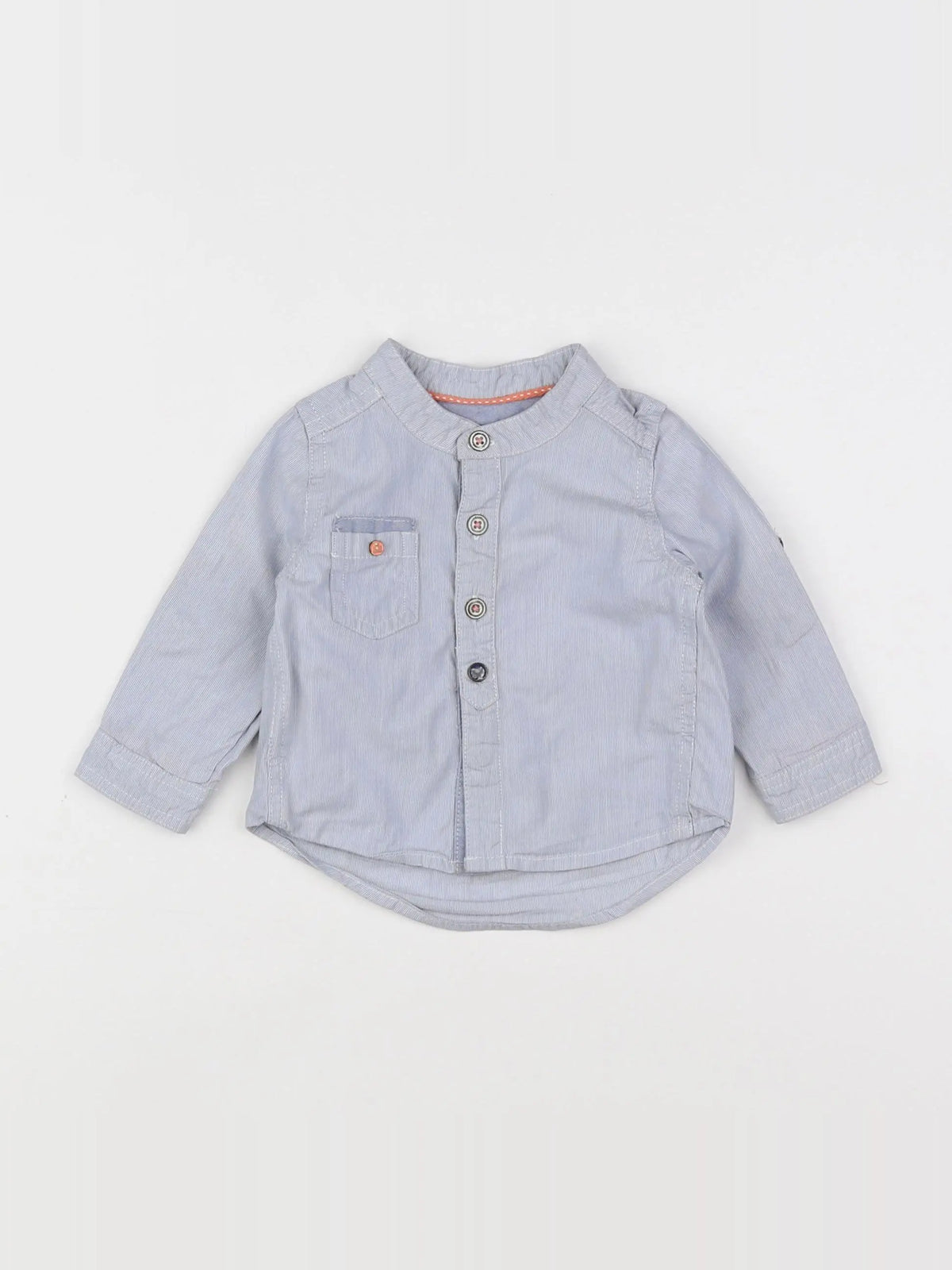 Tape à l'oeil - chemise bleu - 6 mois