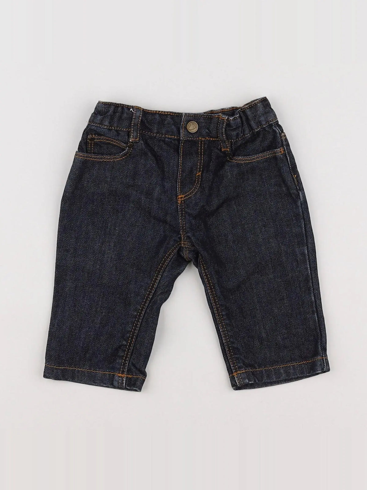 Petit Bateau - jean bleu - 3 mois