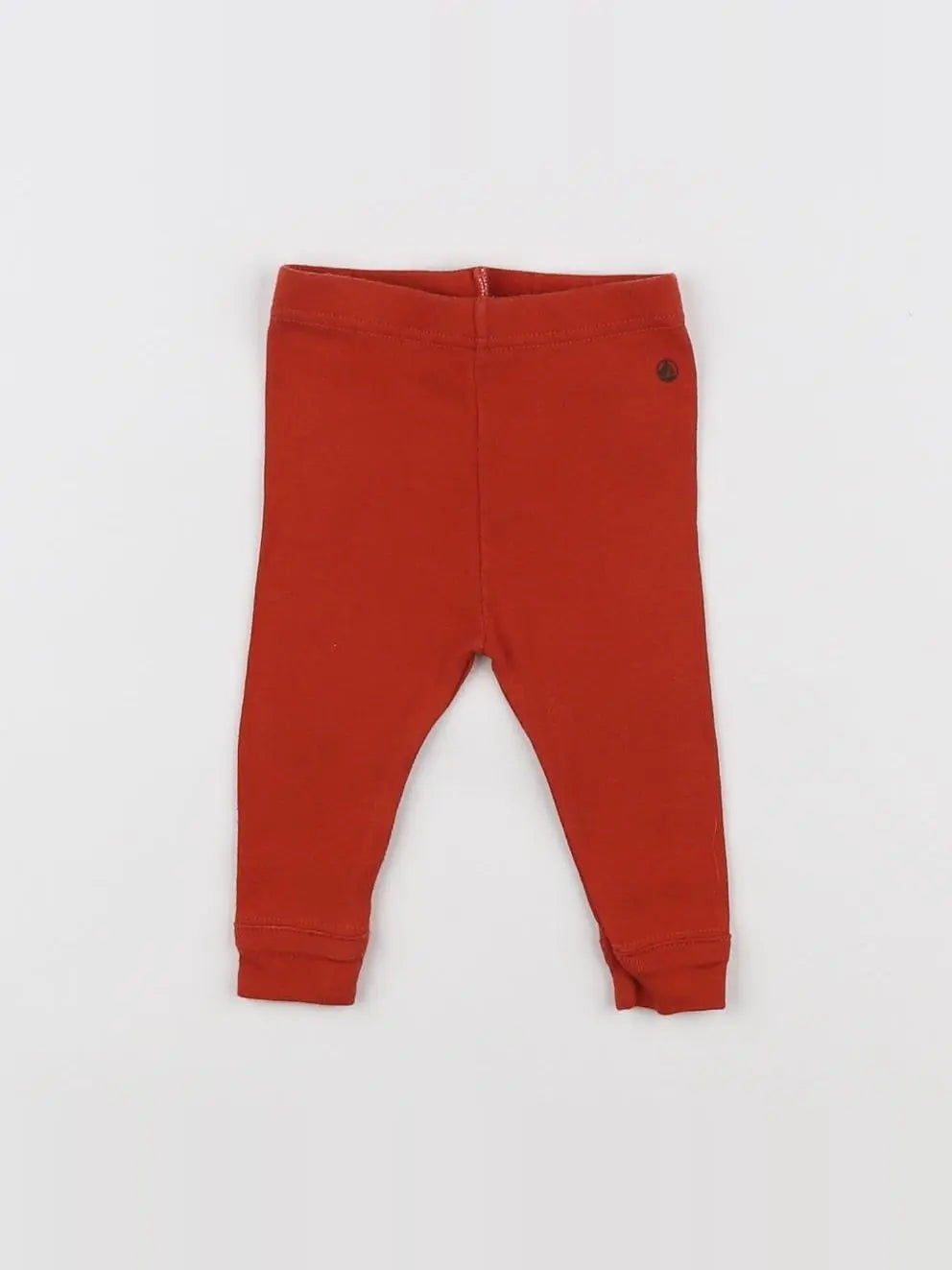 Petit Bateau - legging rouge - 3 mois