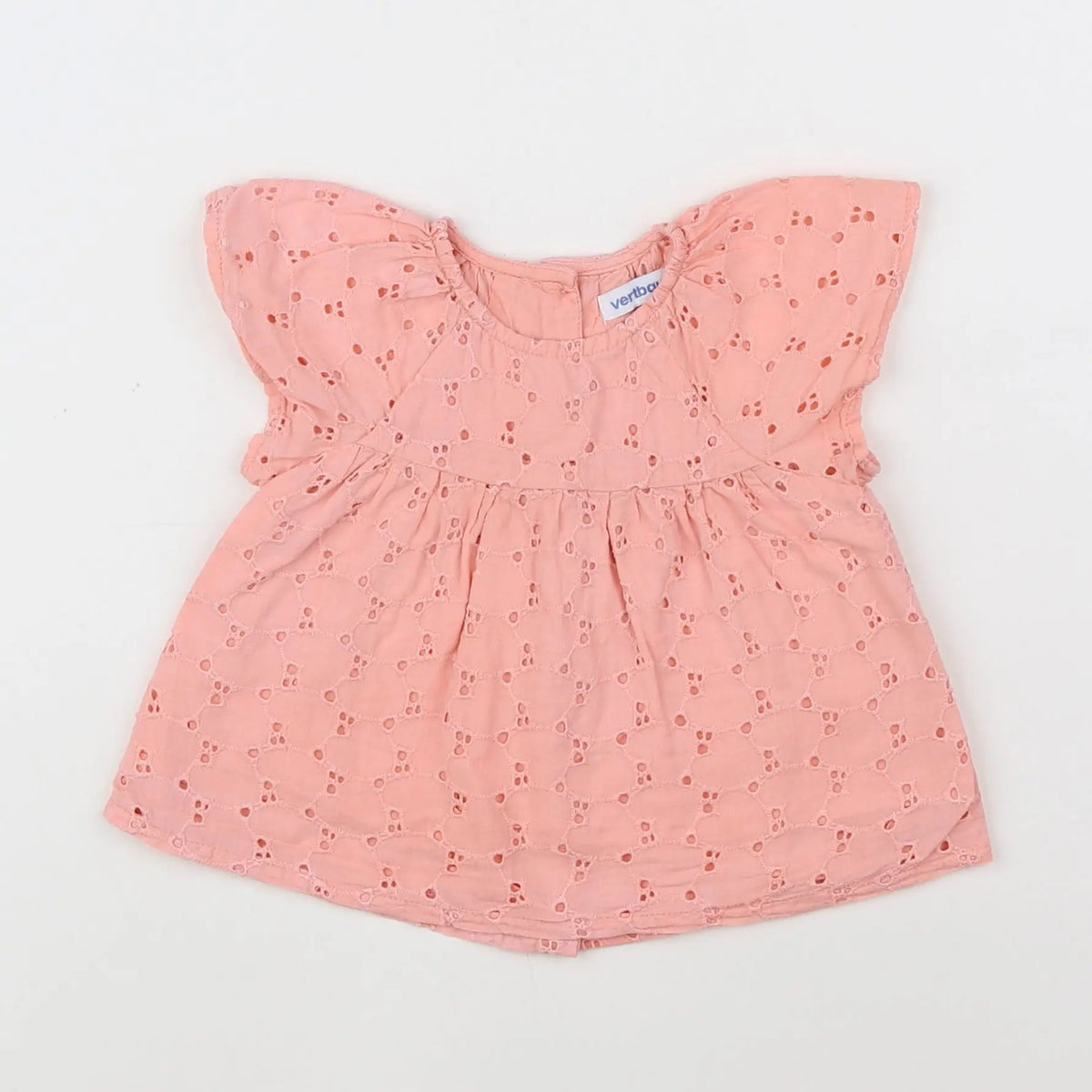 Vertbaudet - blouse rose - 9 mois
