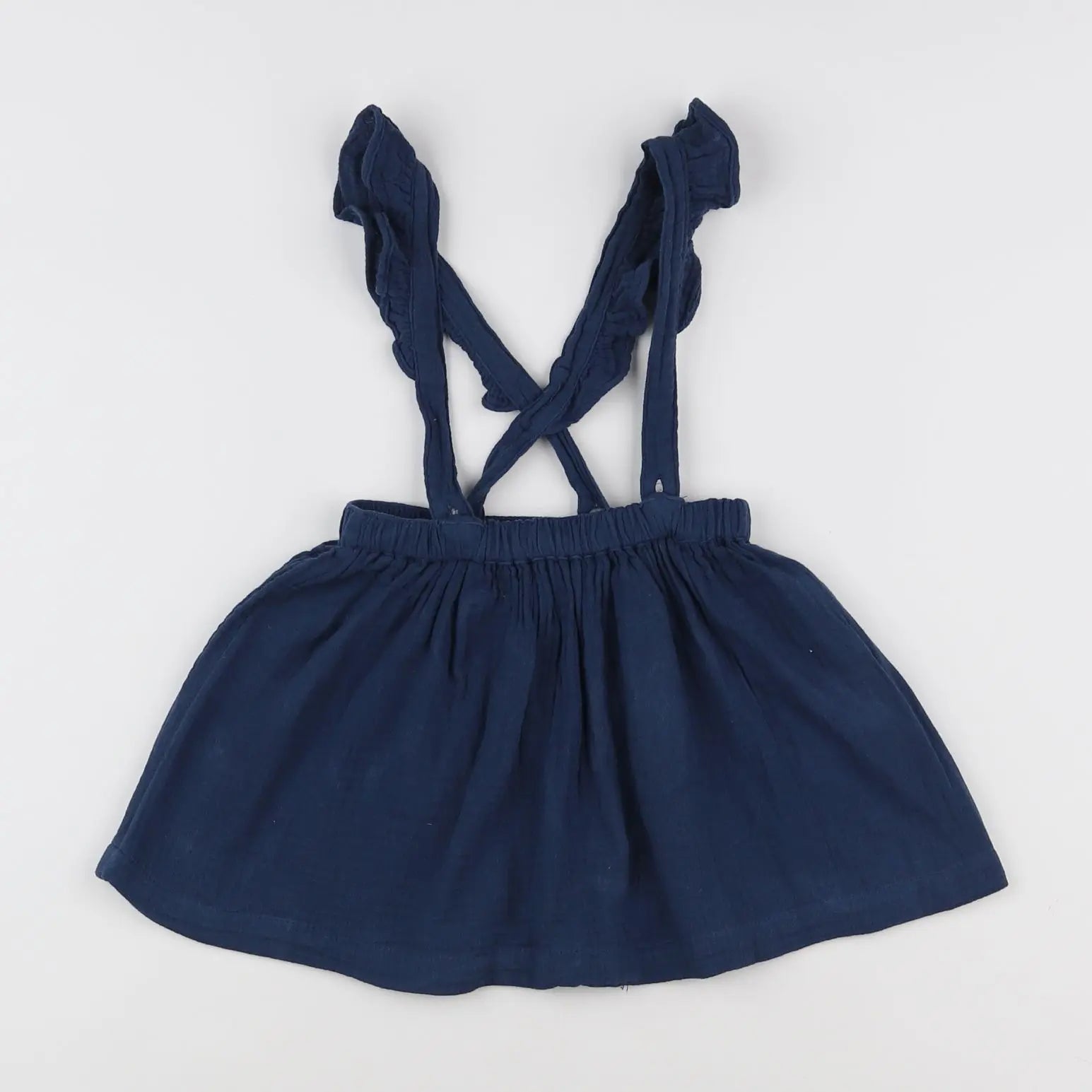 Vertbaudet - jupe bleu - 2 ans