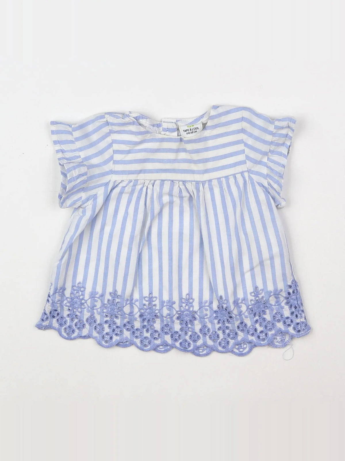 Tape à l'oeil - blouse blanc - 6 mois