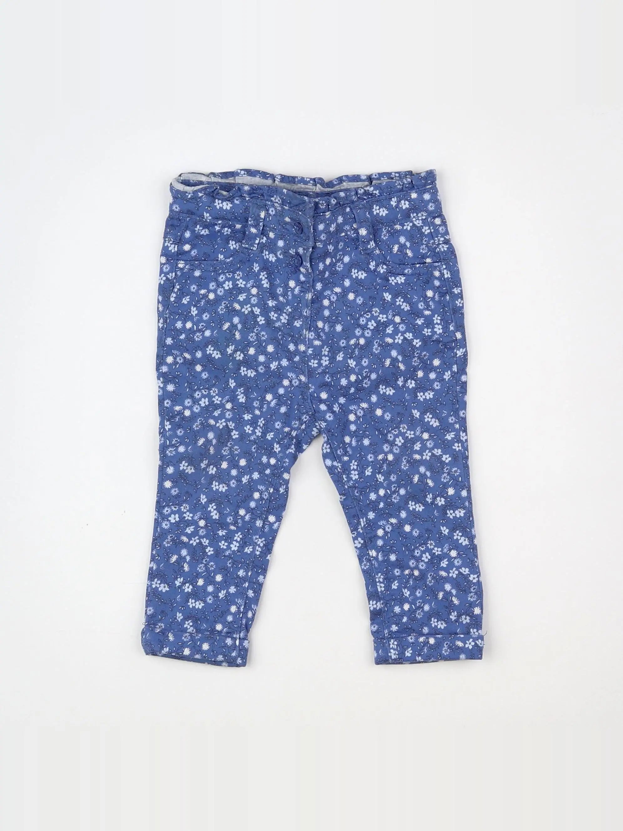 Tape à l'oeil - pantalon bleu - 9 mois