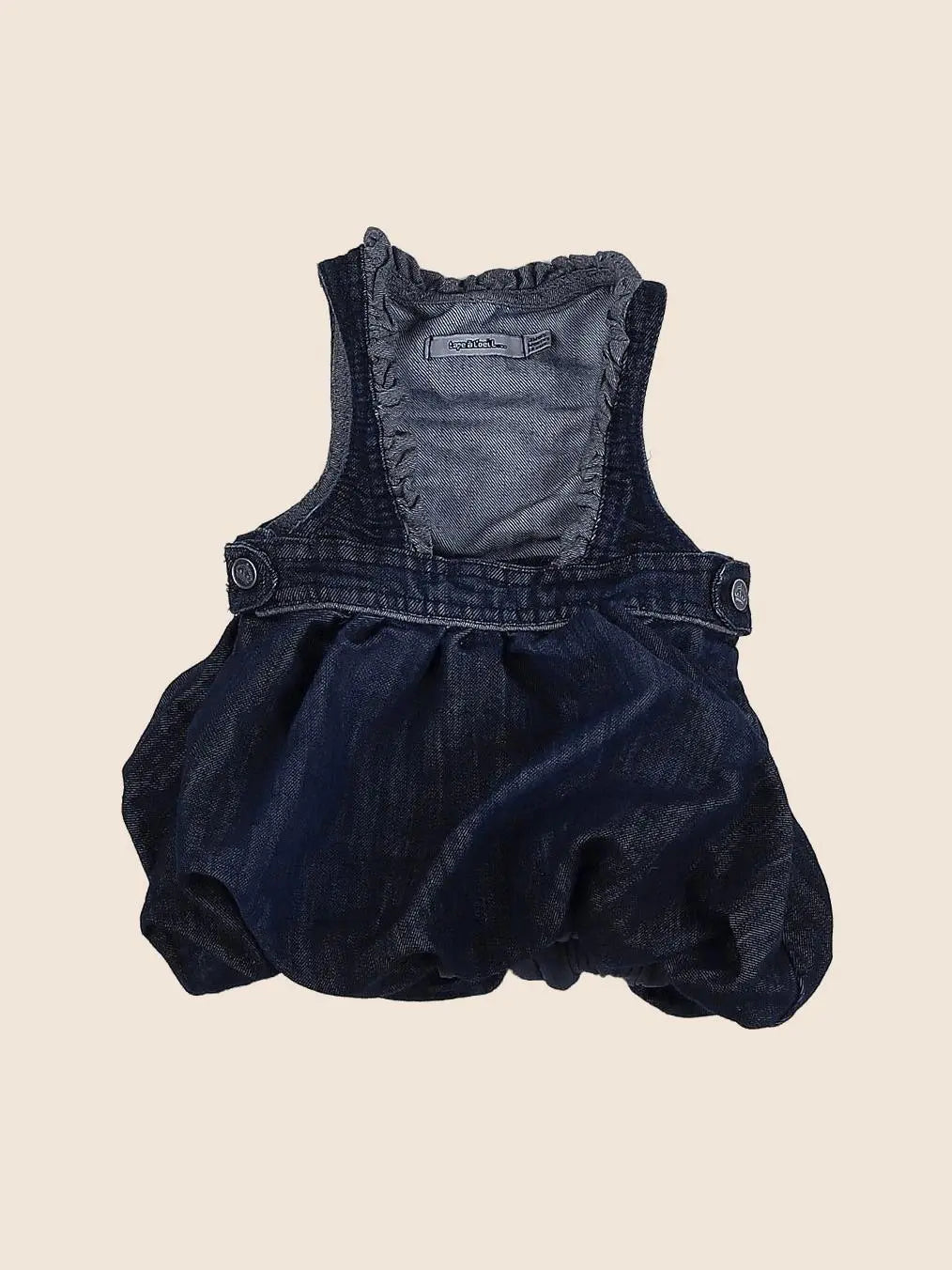 Tape à l'oeil - robe bleu - 3 mois