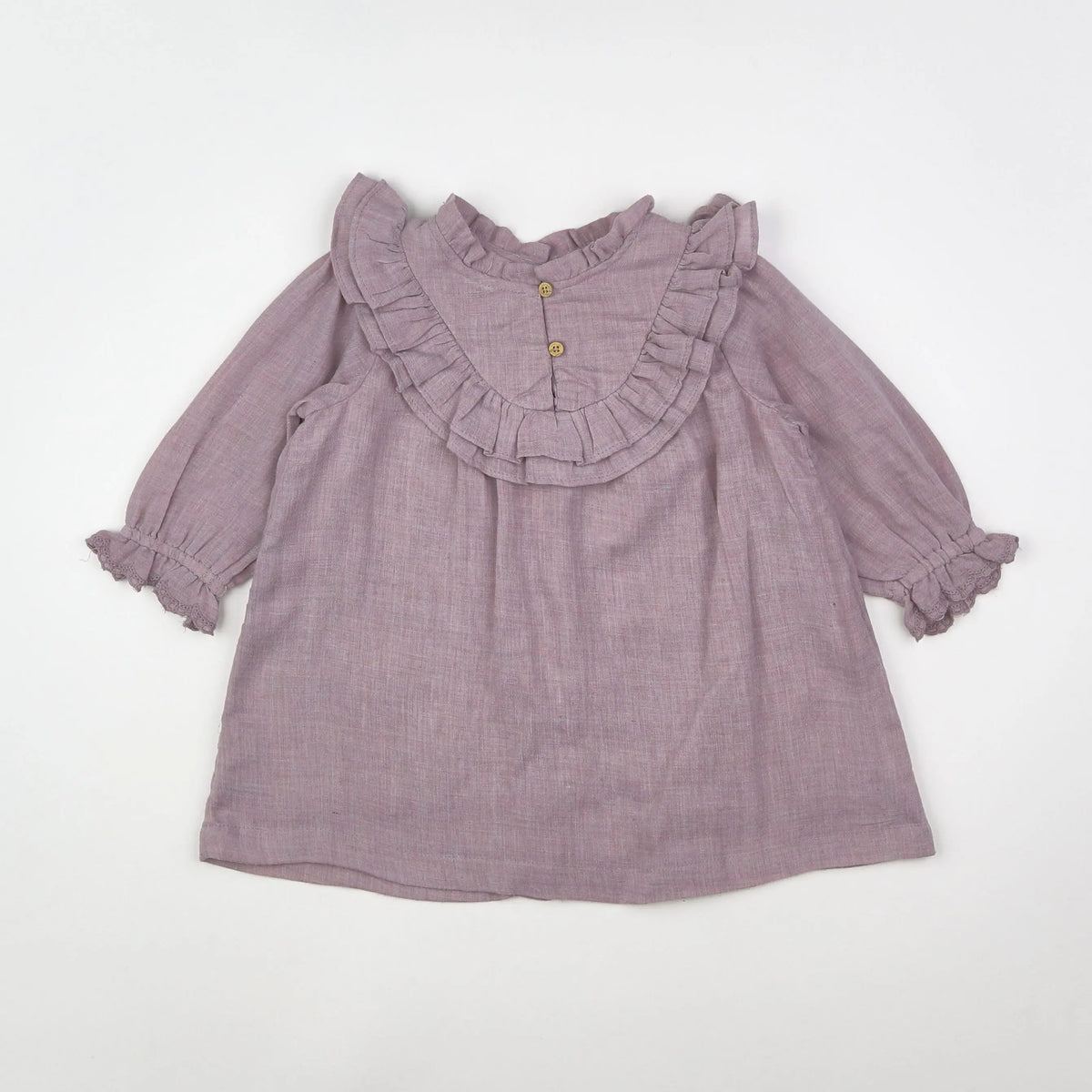 Vertbaudet - robe violet - 12 mois