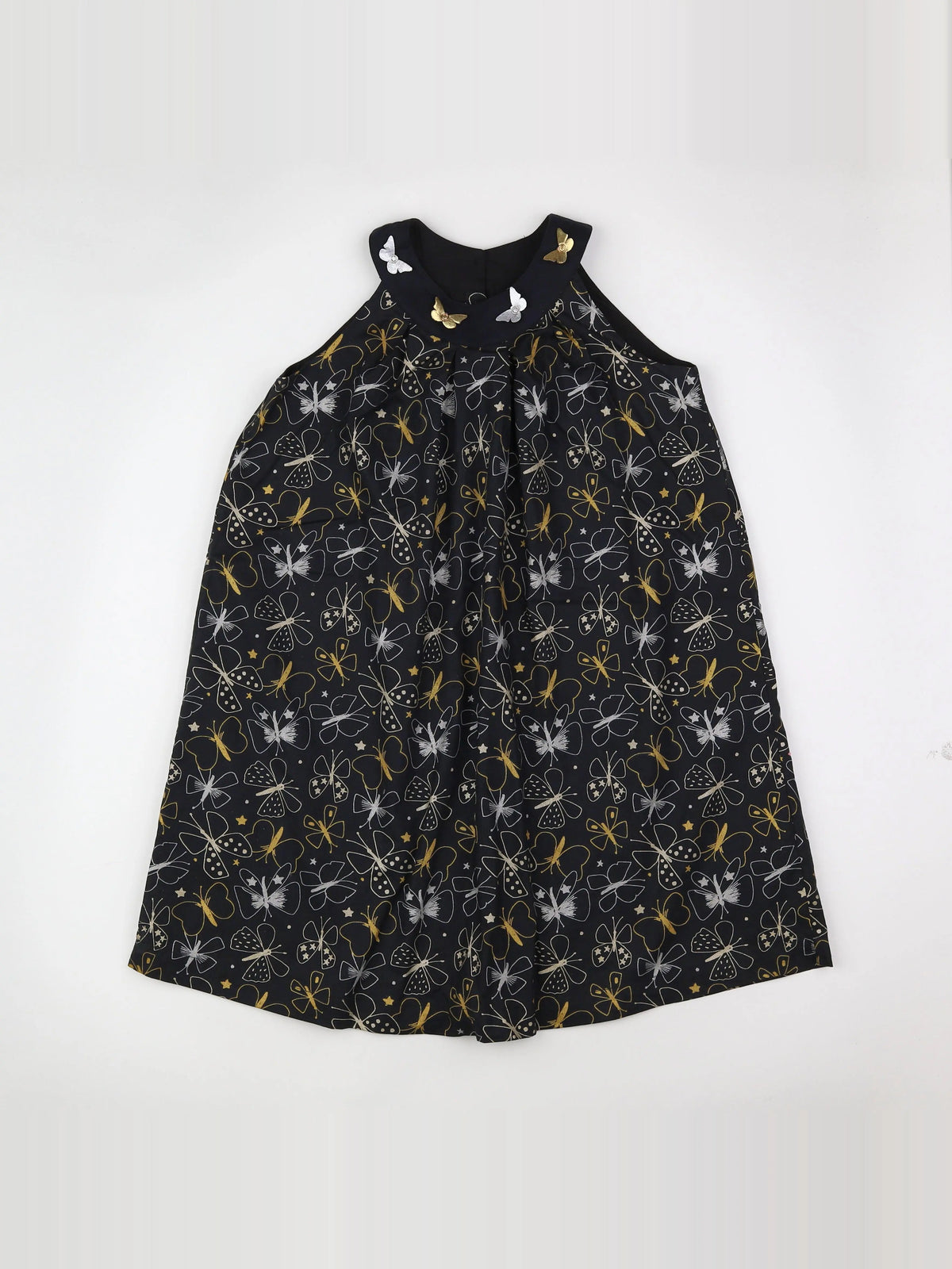 Vertbaudet - robe noir - 10 ans