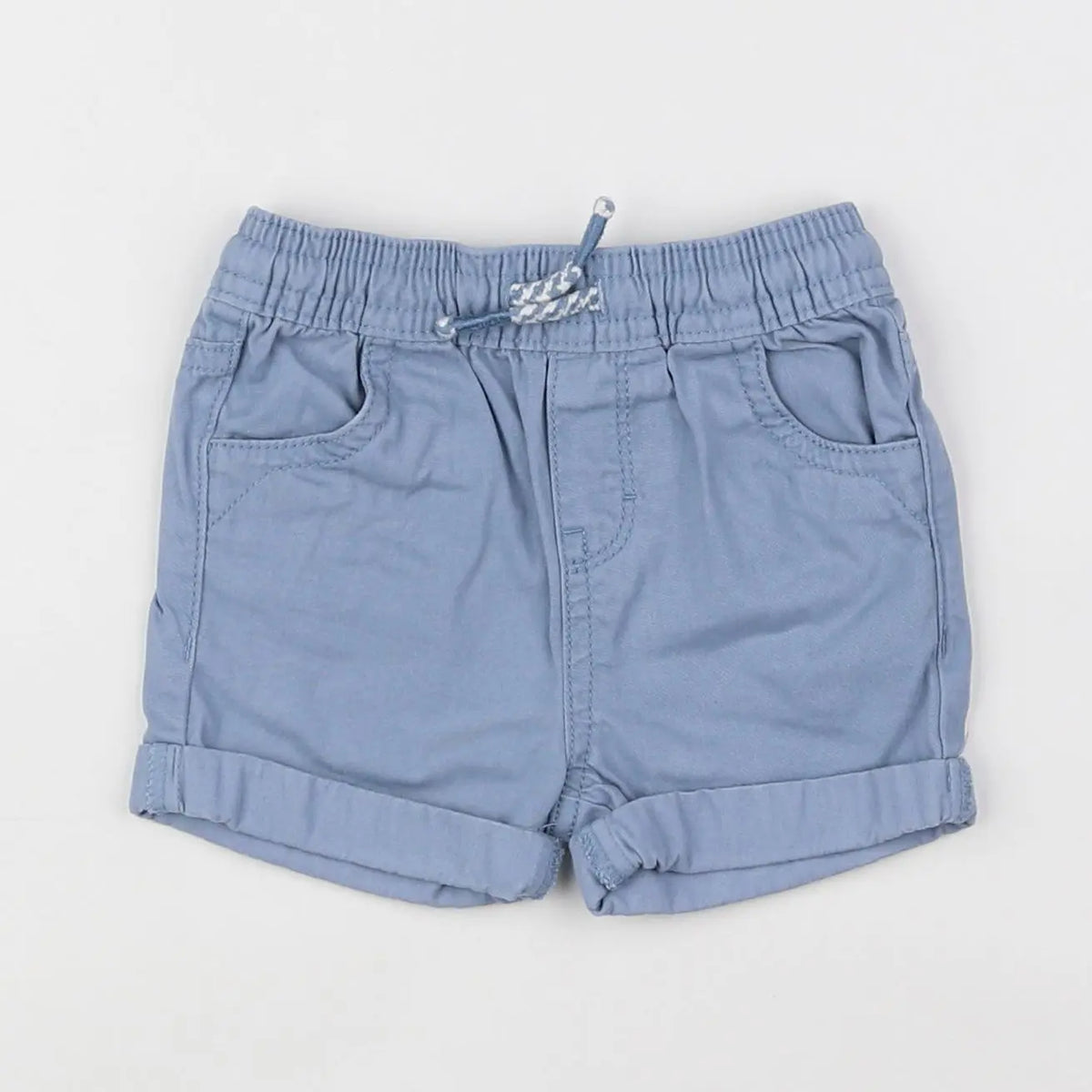 Vertbaudet - short bleu - 6 mois