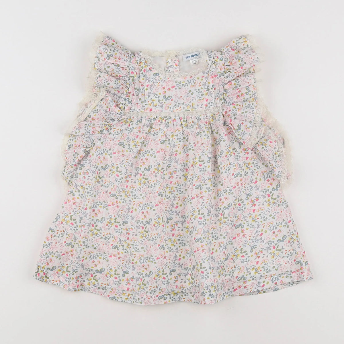 Vertbaudet - robe rose - 18 mois