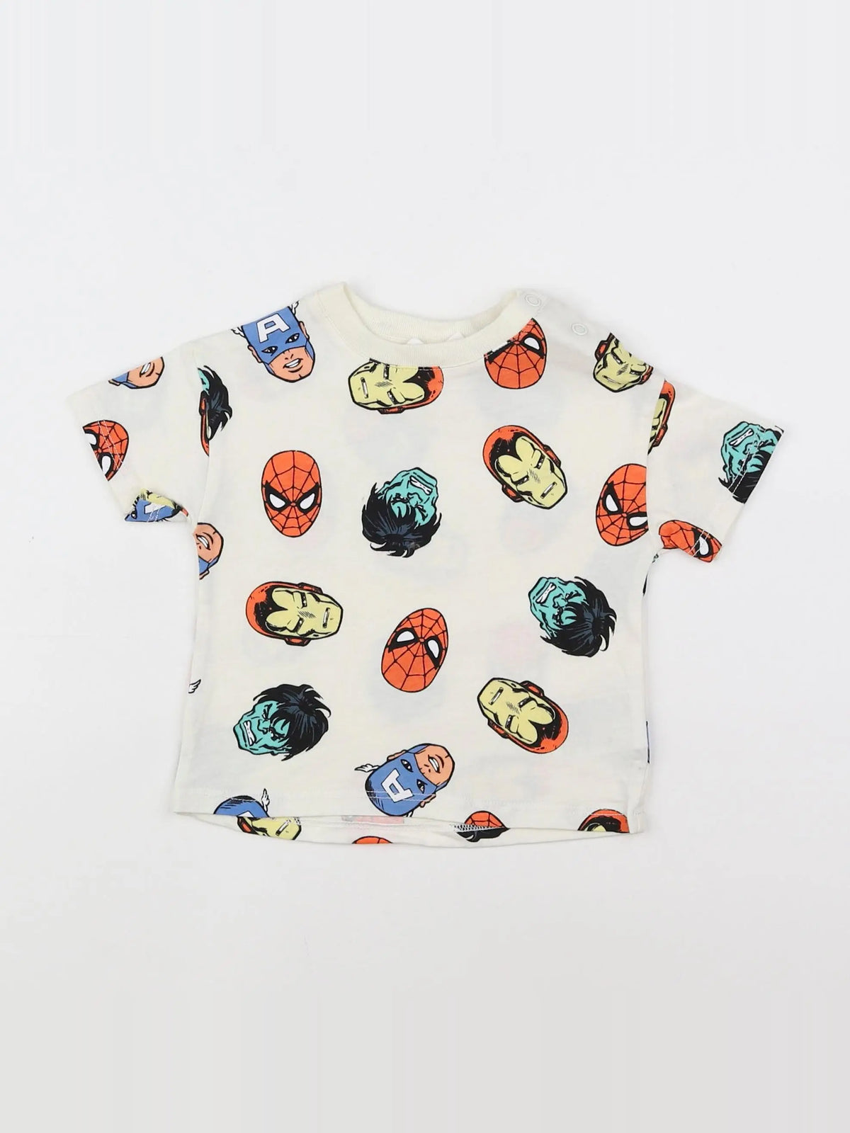 H&M - tee-shirt multicolore - 3/6 mois