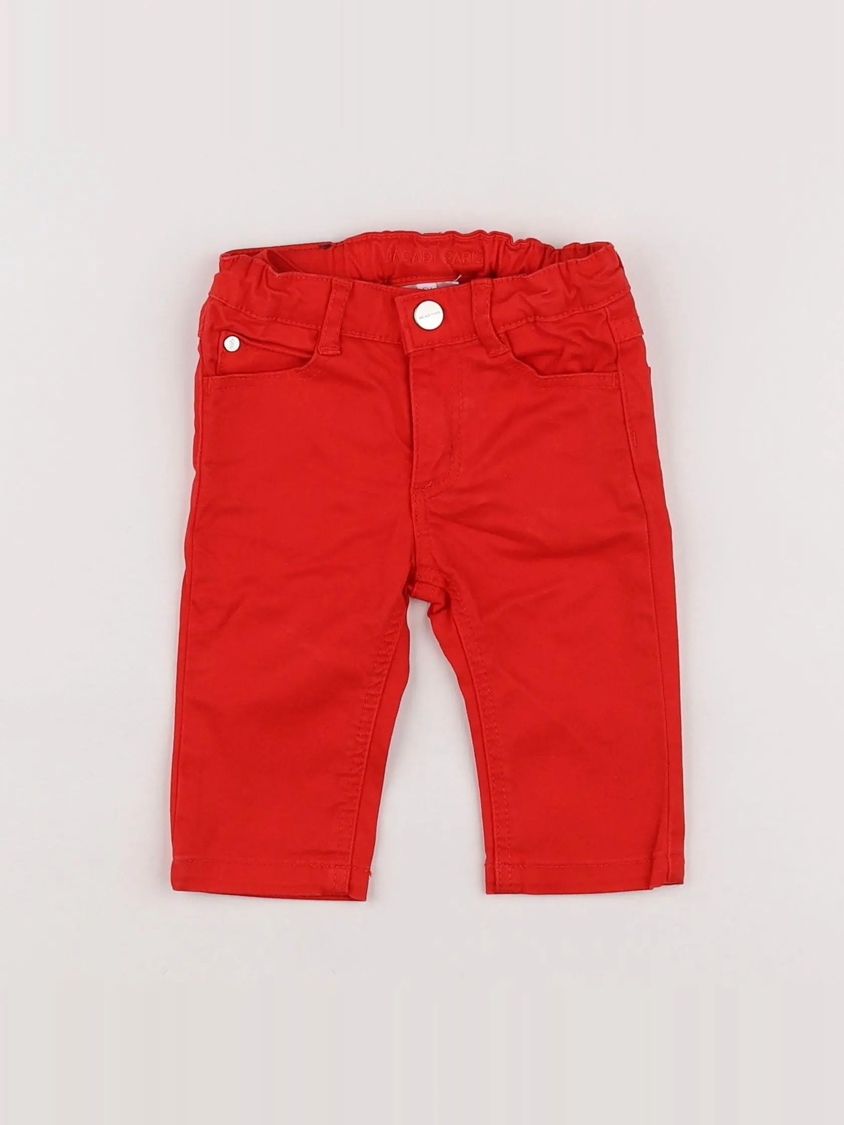Jacadi - pantalon rouge - 6 mois
