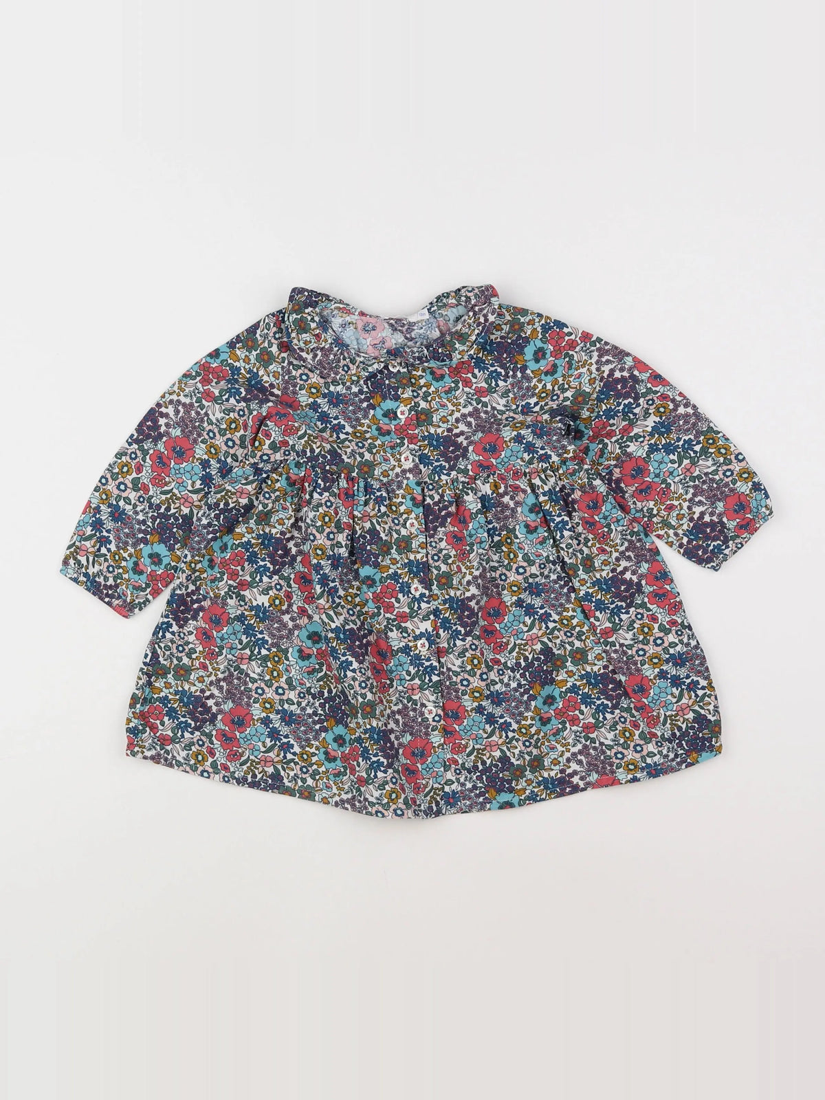 Boutchou - robe multicolore - 12 mois