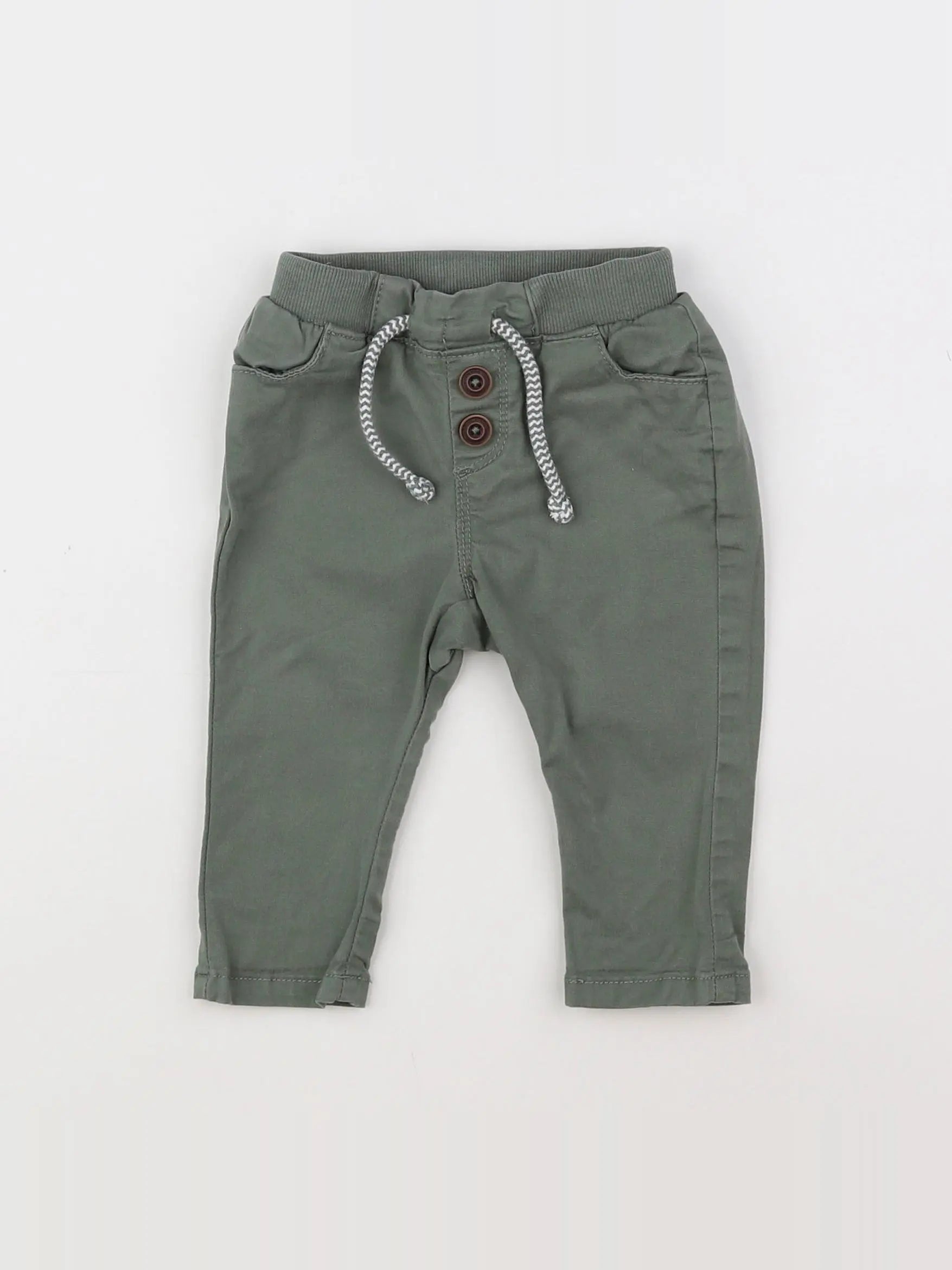 Tape à l'oeil - pantalon vert - 6 mois