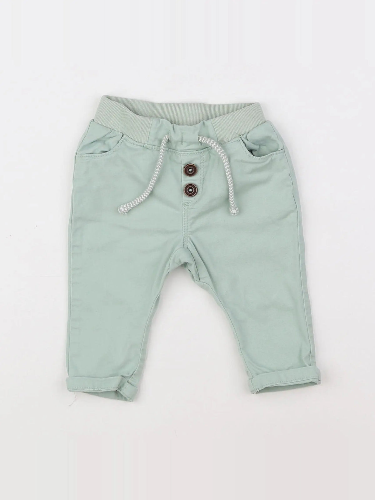 Tape à l'oeil - pantalon vert - 6 mois