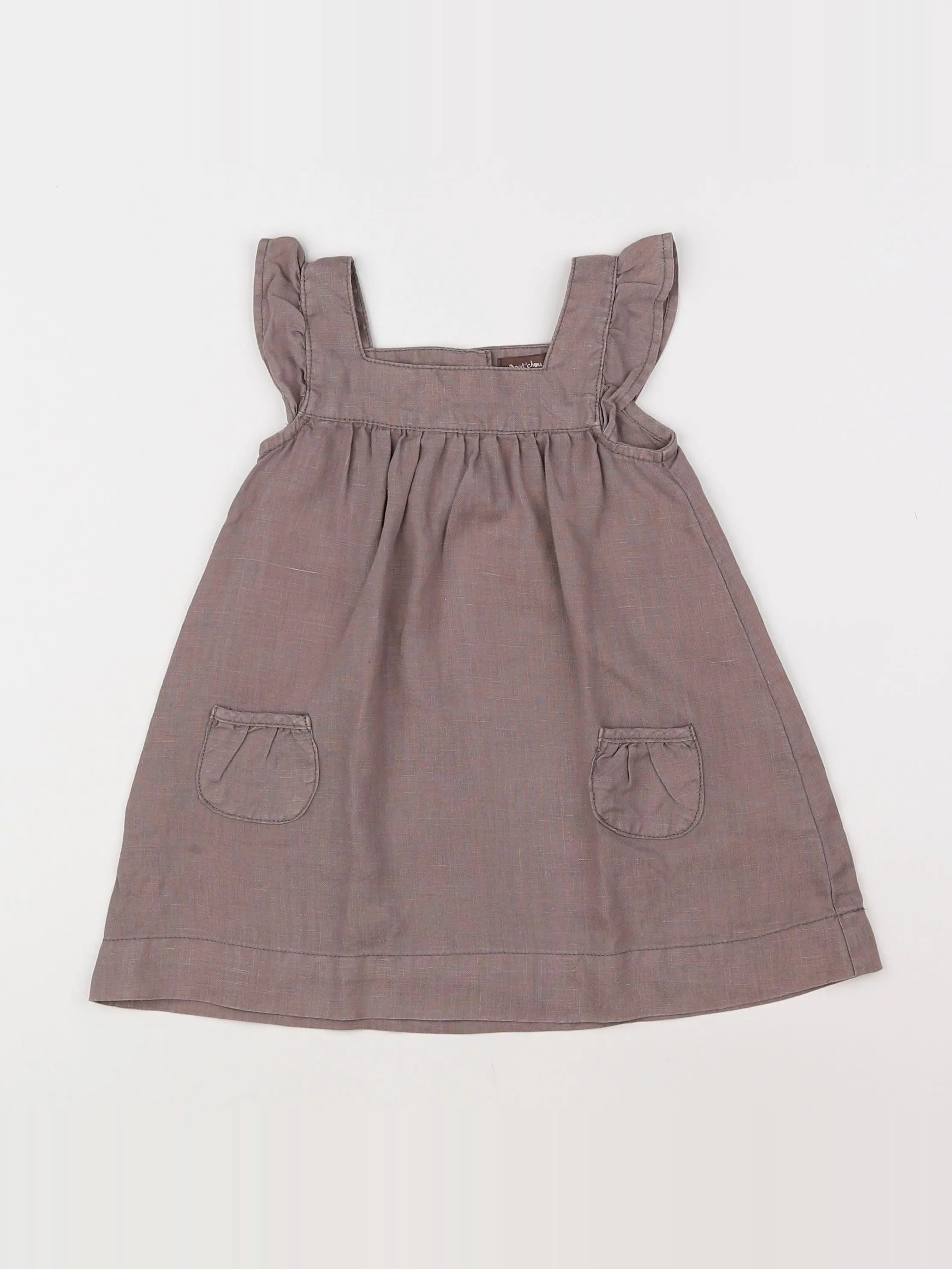 Boutchou - robe gris - 18 mois