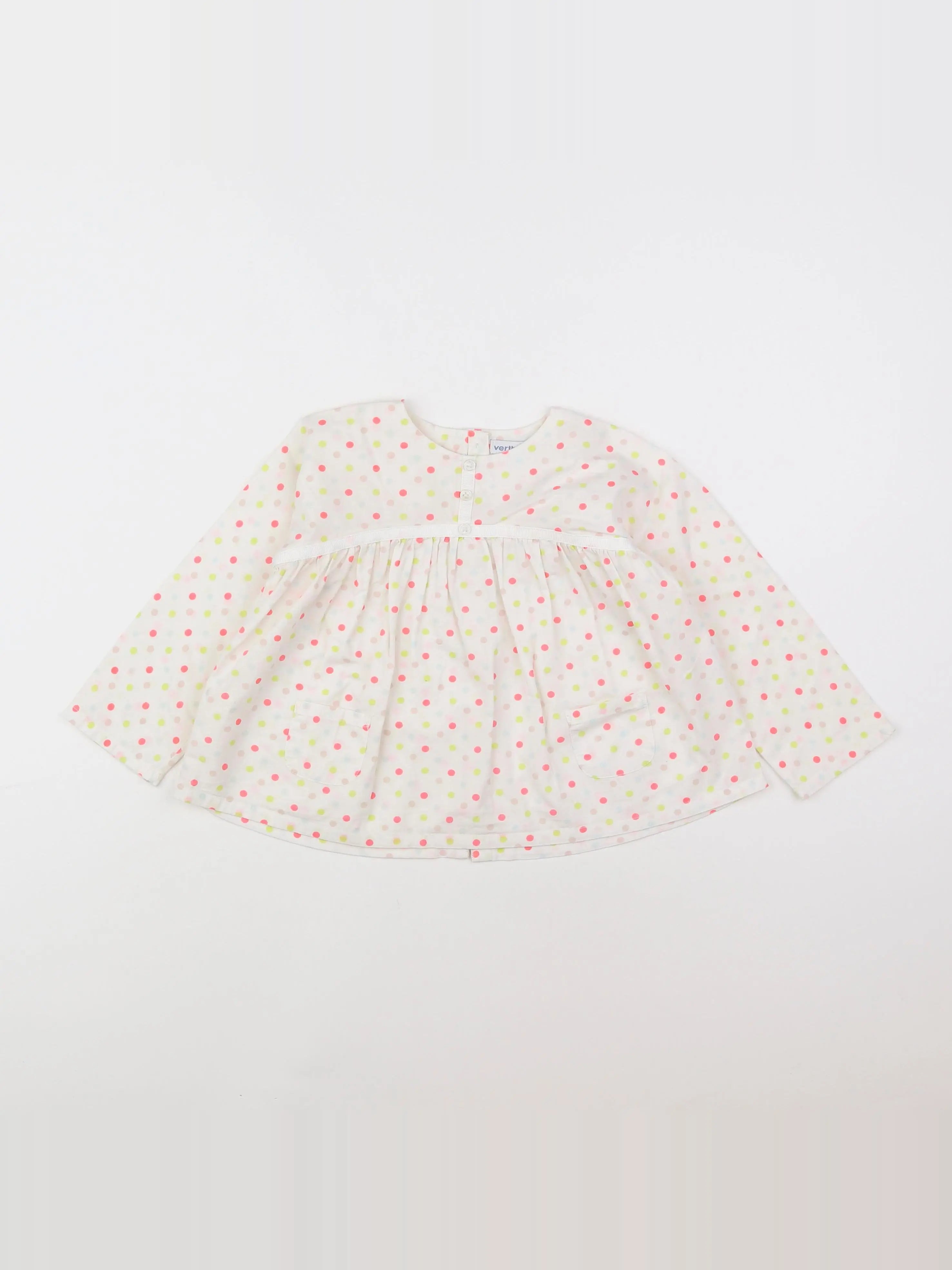 Vertbaudet - blouse multicolore - 2 ans