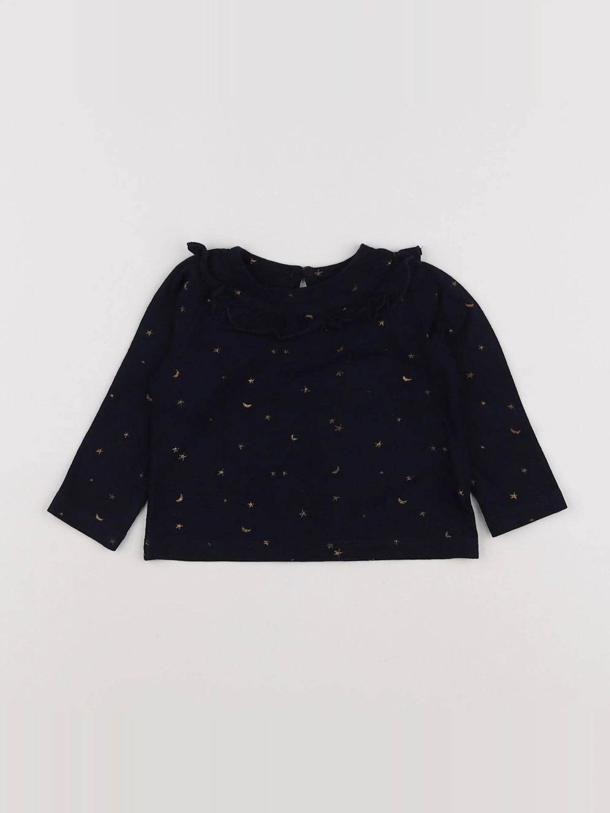 Boutchou - tee-shirt bleu - 6 mois