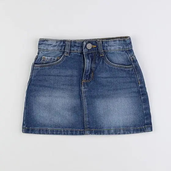 Vertbaudet - jupe bleu - 5 ans