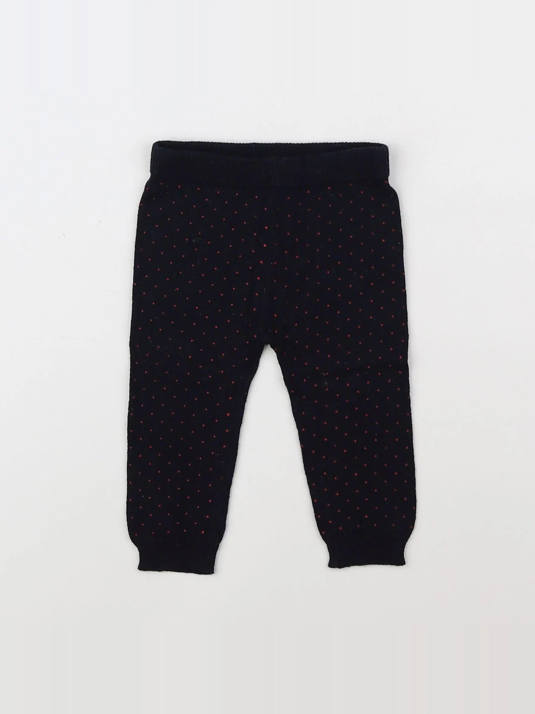 Boutchou - pantalon bleu, rouge - 6 mois