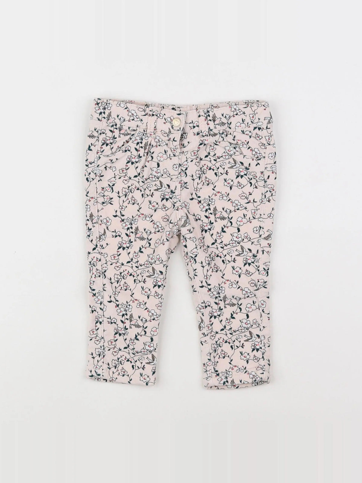 Tape à l'oeil - pantalon rose - 12 mois