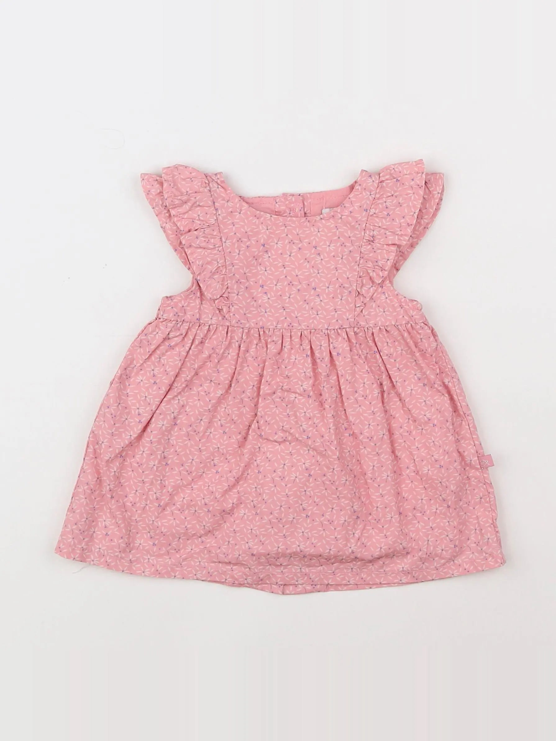 Cadet Rousselle - robe rose - 3 mois
