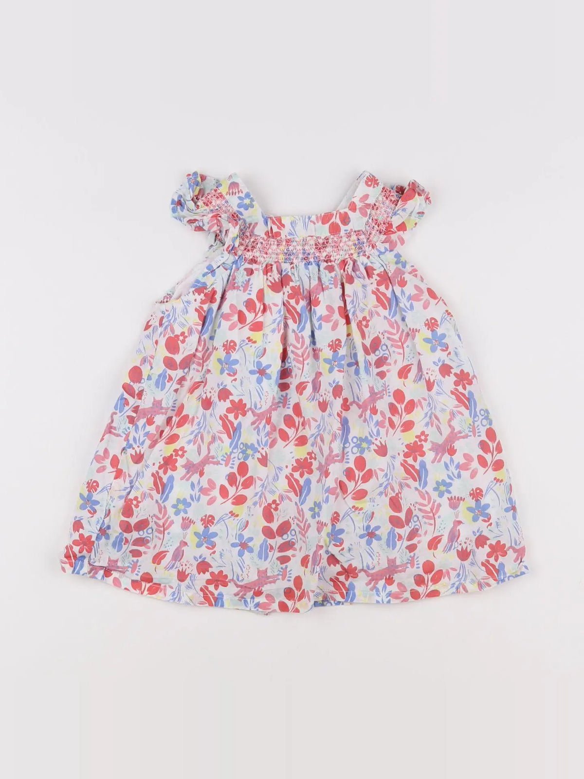 Cadet Rousselle - robe multicolore - 12 mois
