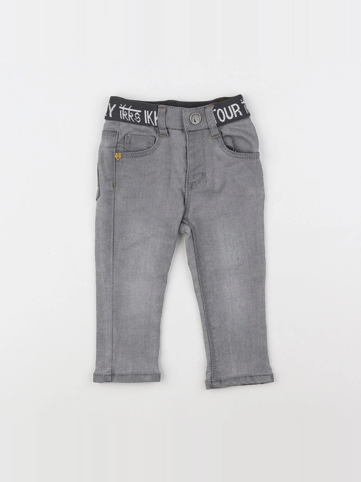 IKKS - jean gris - 12 mois