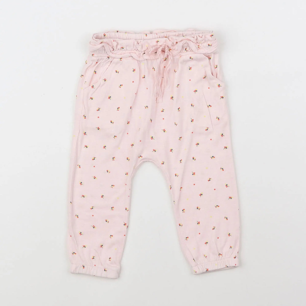Vertbaudet - pantalon multicolore - 12 mois
