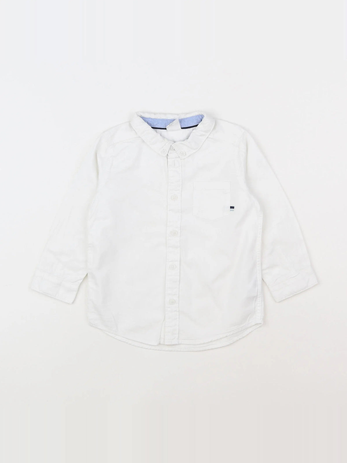 H&M - chemise blanc - 12/18 mois