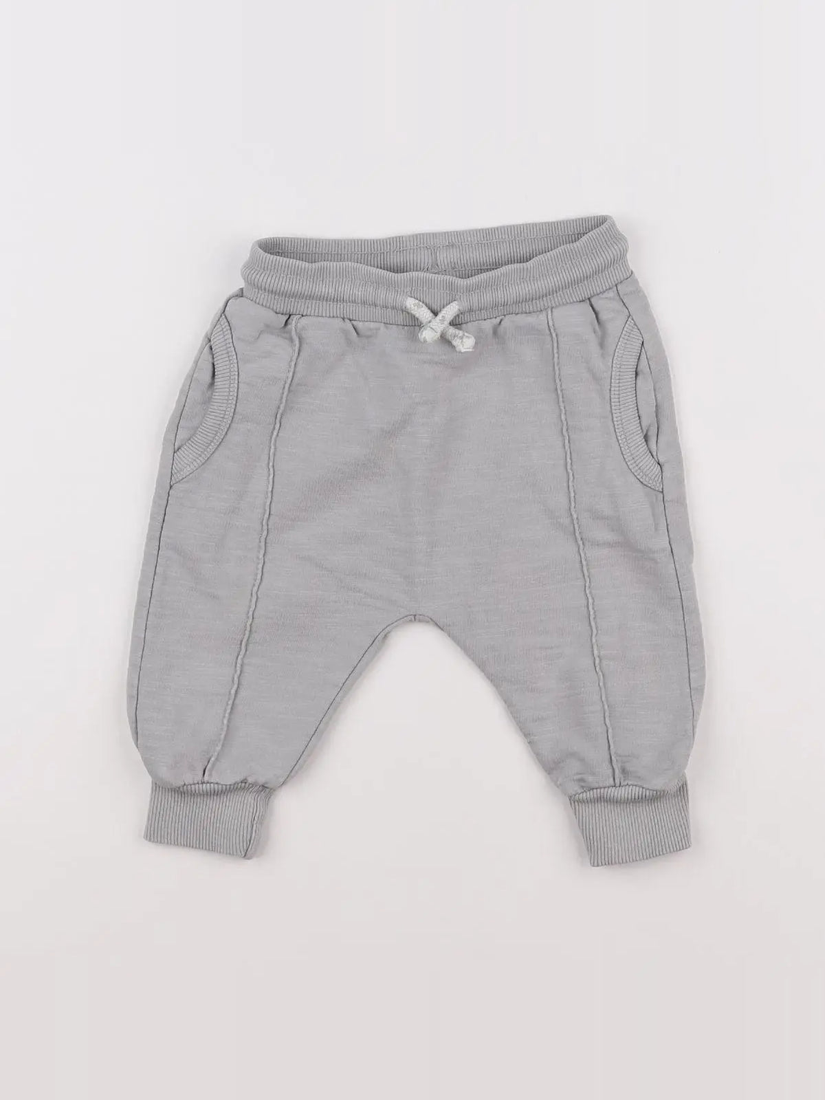 Zara - pantalon gris - 3/6 mois