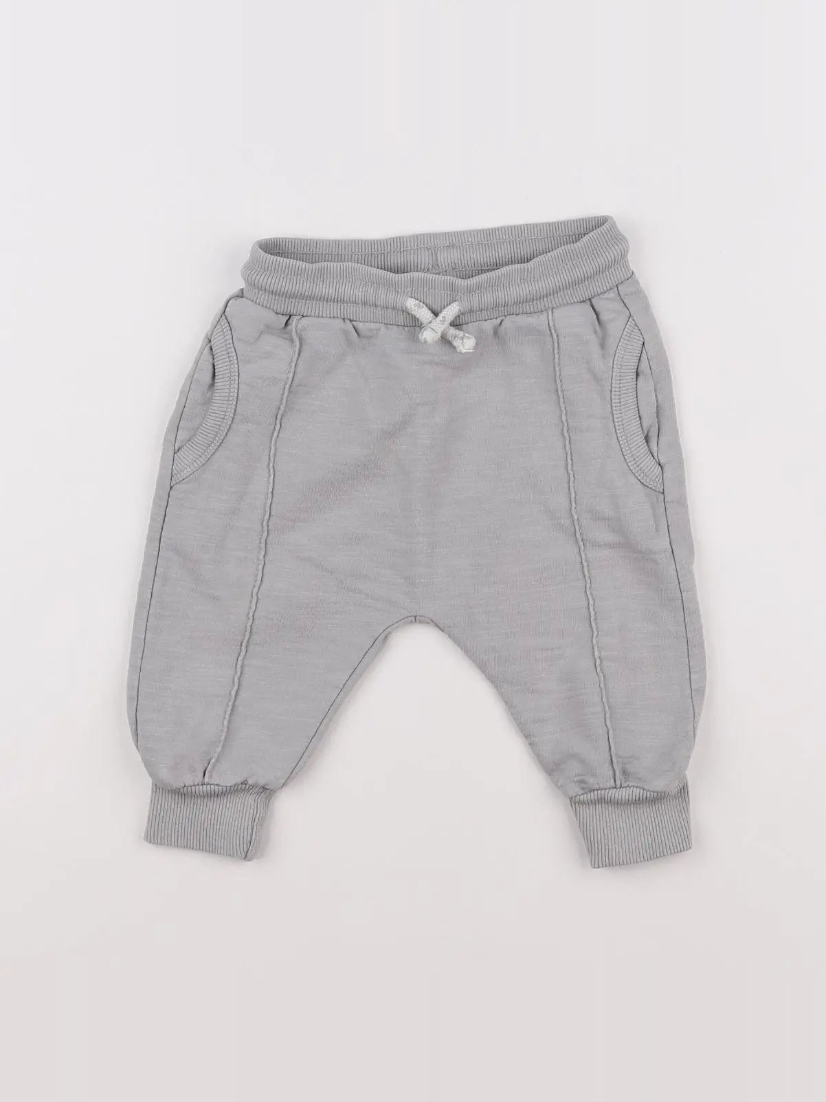Zara - pantalon gris - 3/6 mois
