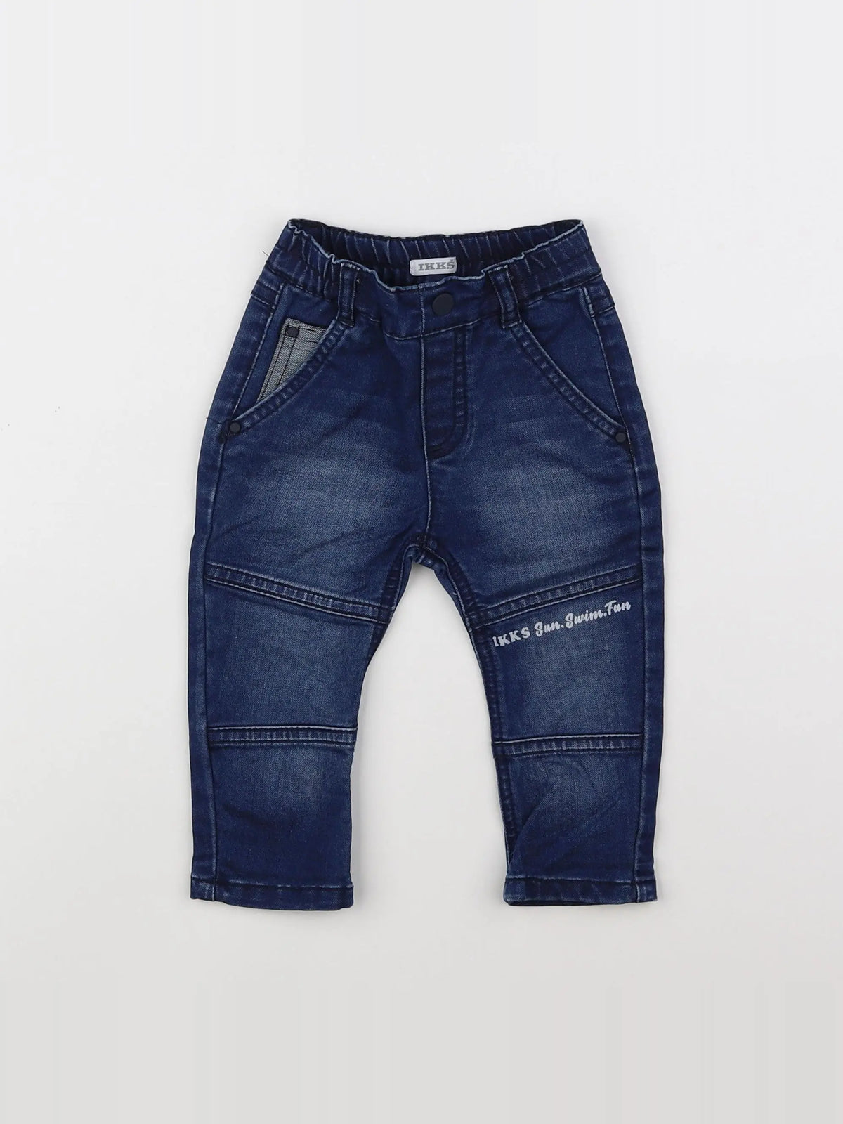 IKKS - jean bleu - 12 mois