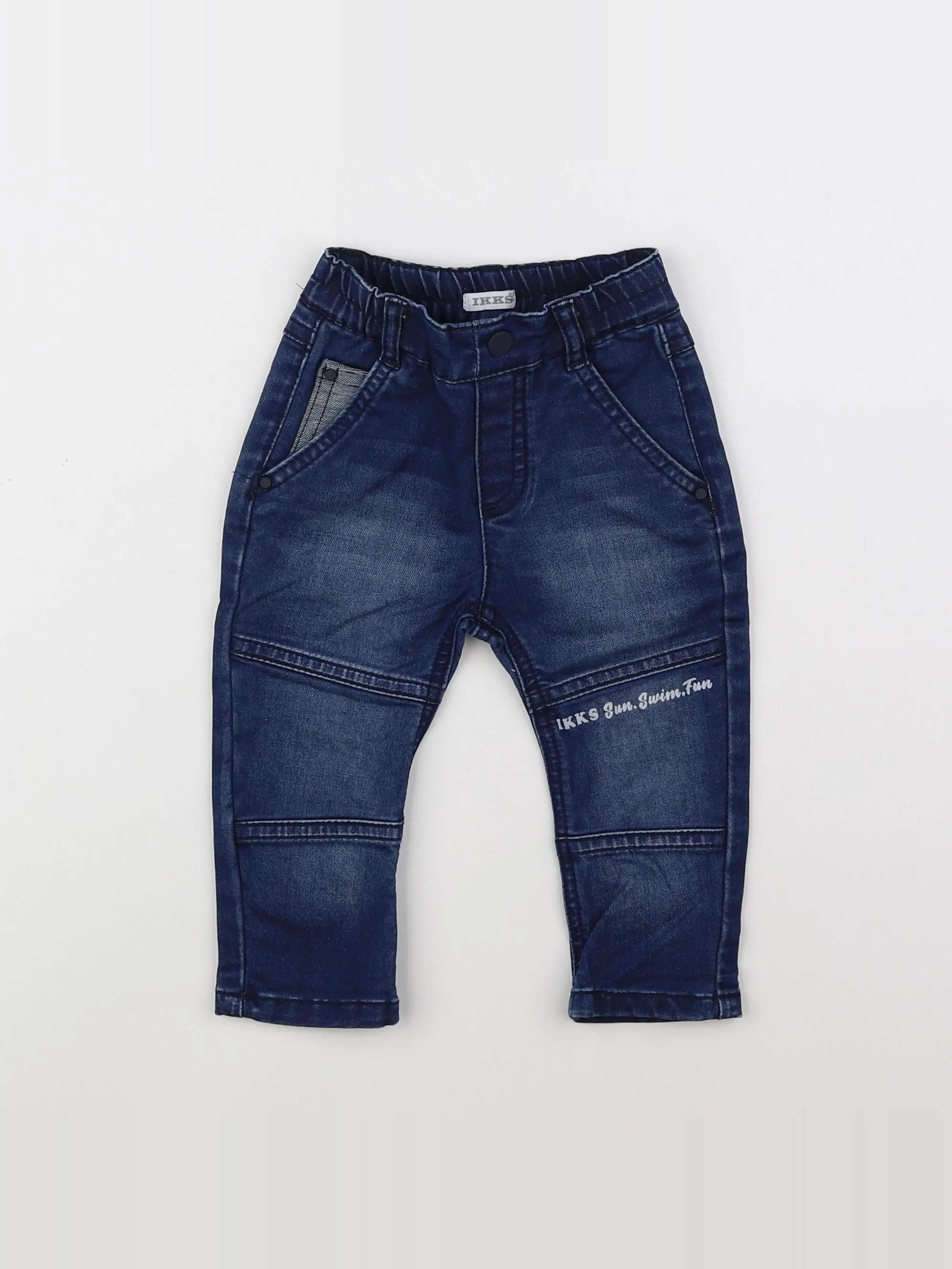 IKKS - jean bleu - 12 mois