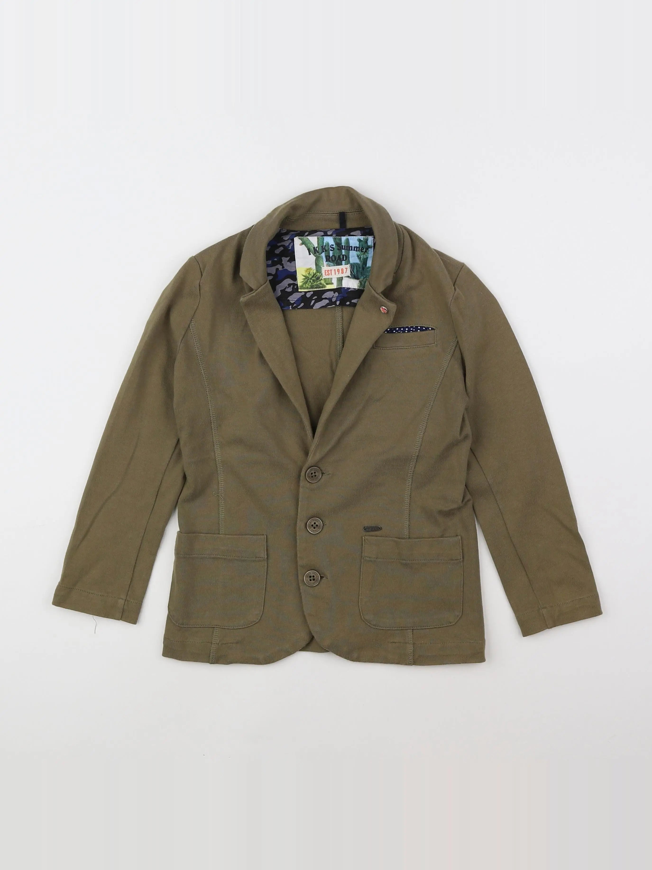 IKKS - veste vert - 6 ans