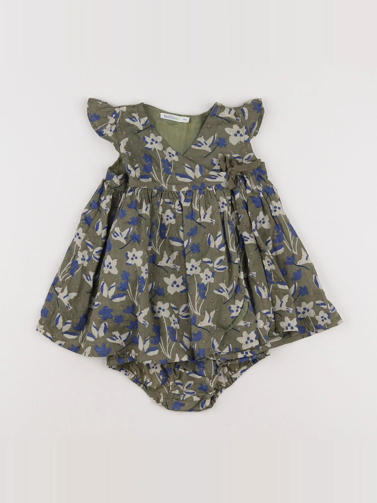 Boutchou - robe multicolore - 6 mois