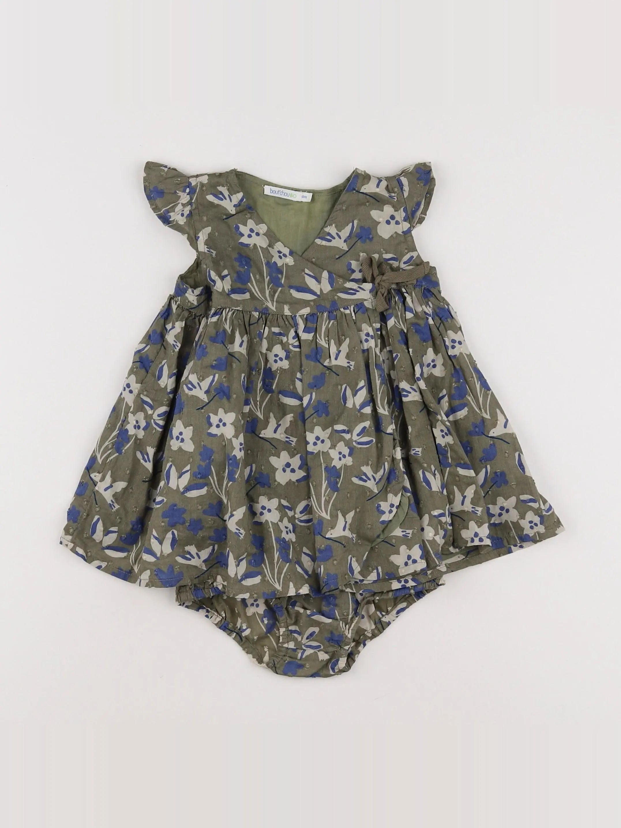 Boutchou - robe multicolore - 6 mois