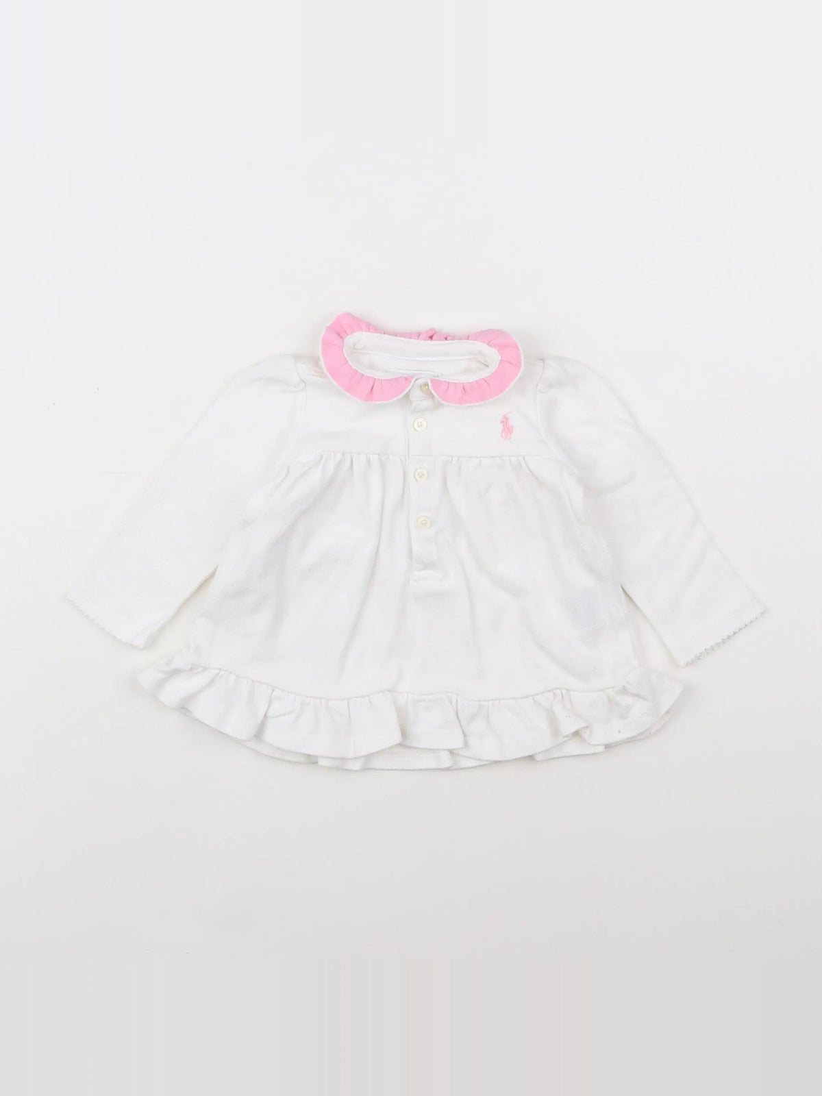 Ralph Lauren - blouse blanc - 6 mois