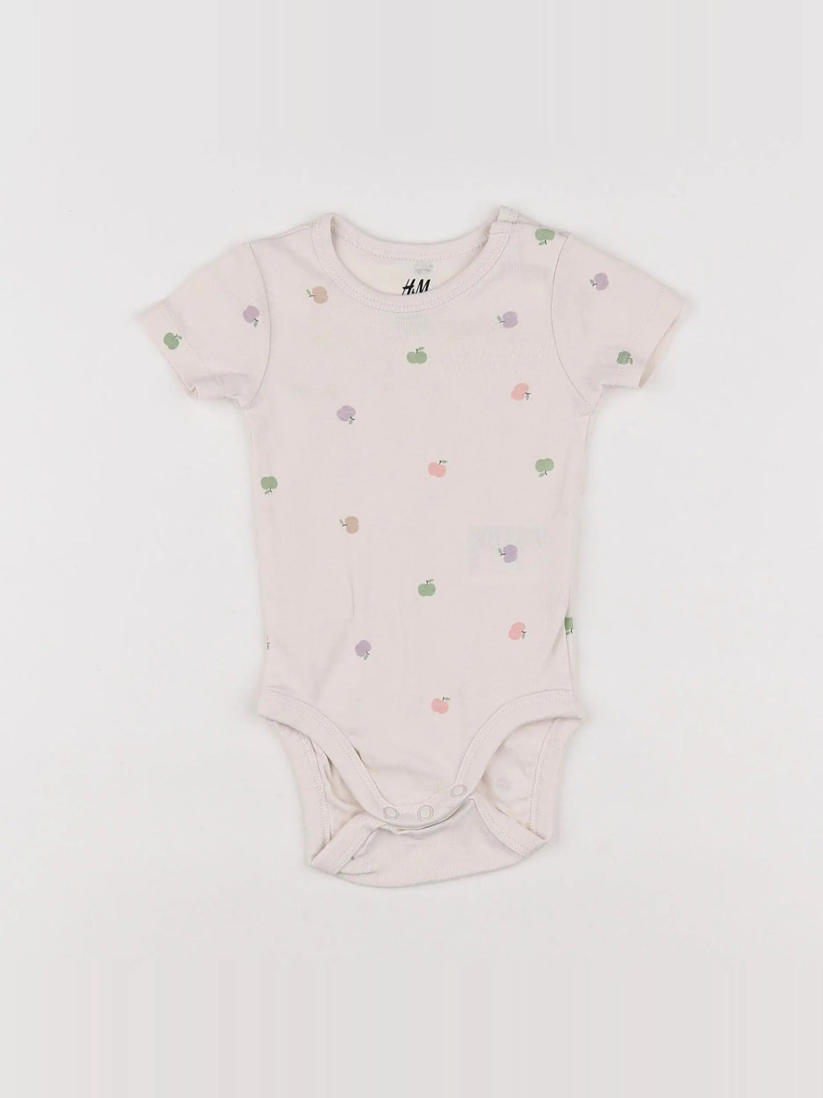 H&M - body beige - 3 mois