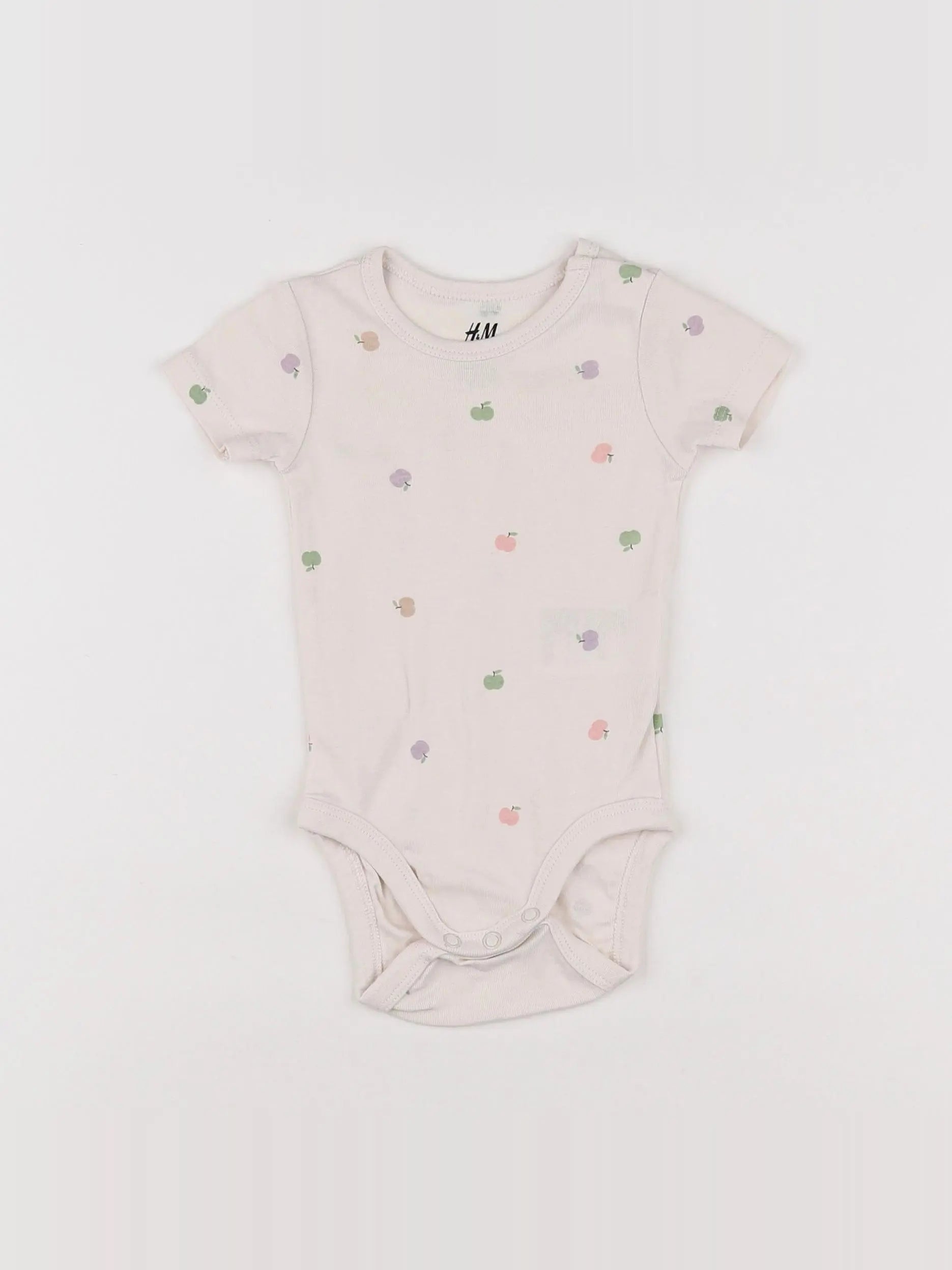 H&M - body beige - 3 mois