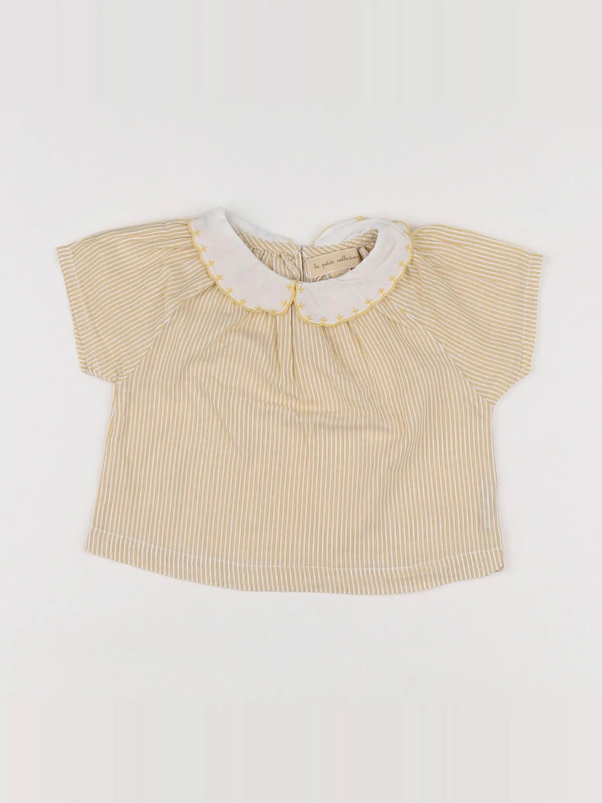 La Petite Collection - blouse jaune - 6 mois
