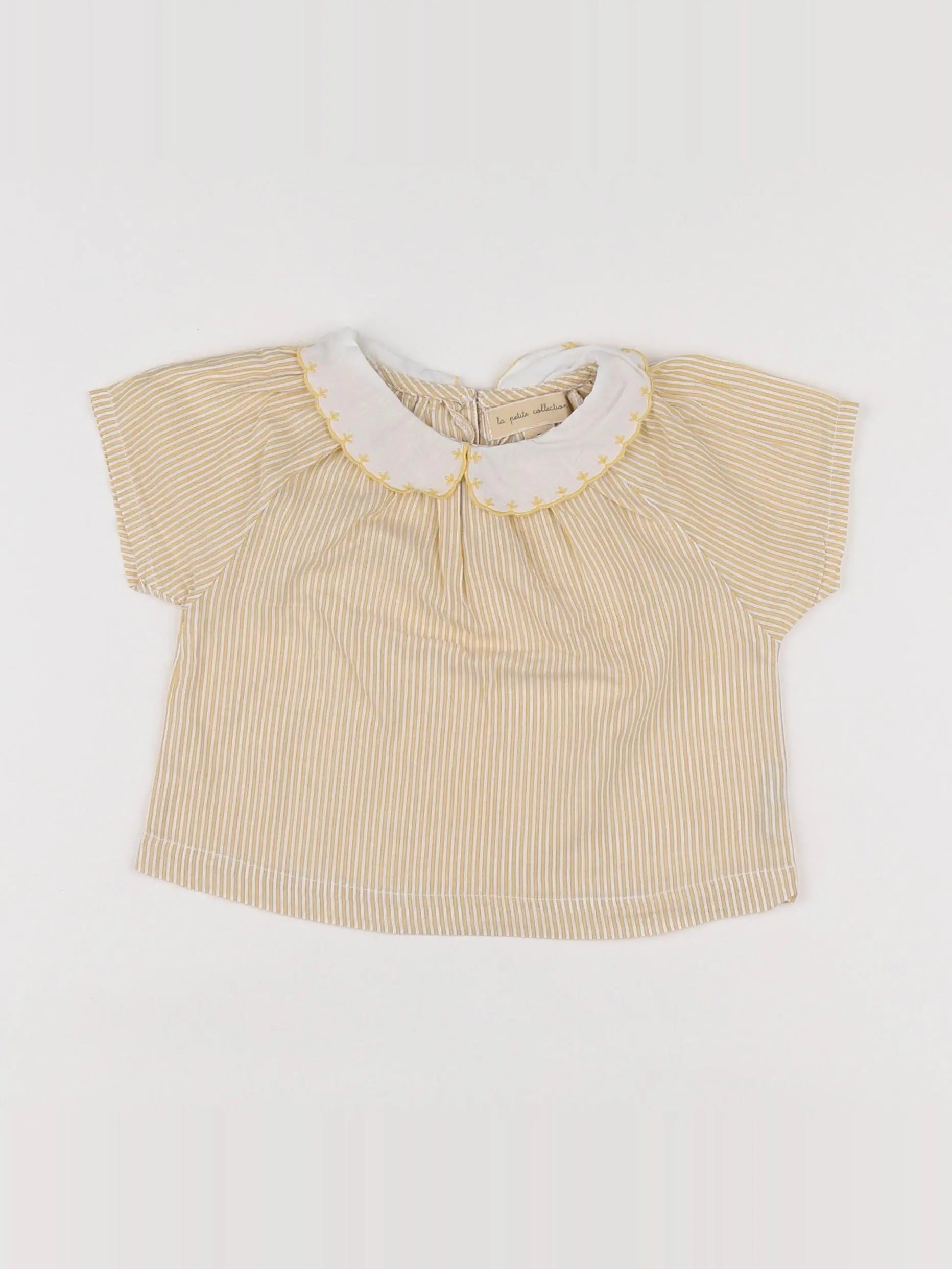 La Petite Collection - blouse jaune - 6 mois