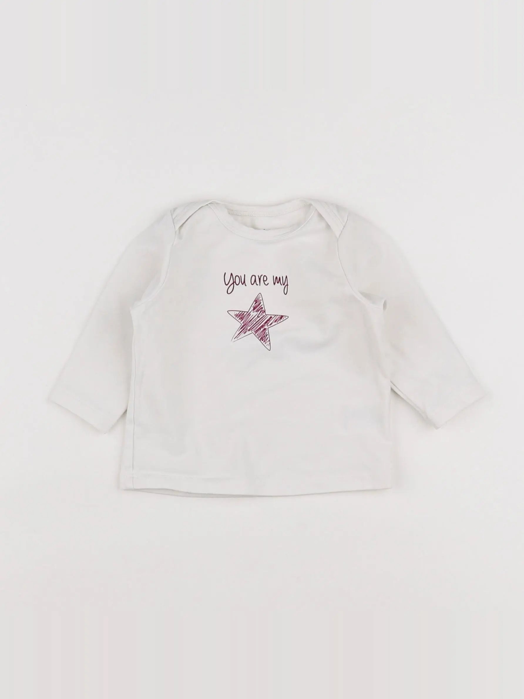 Noukie's - tee-shirt blanc - 3 mois