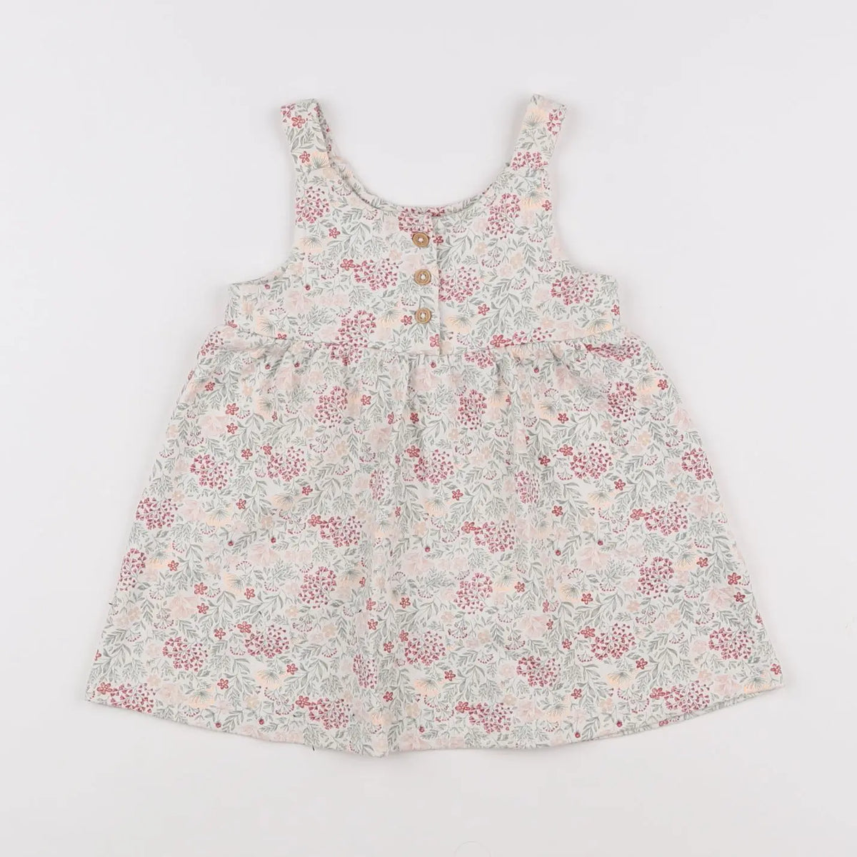 Vertbaudet - robe rose - 12 mois