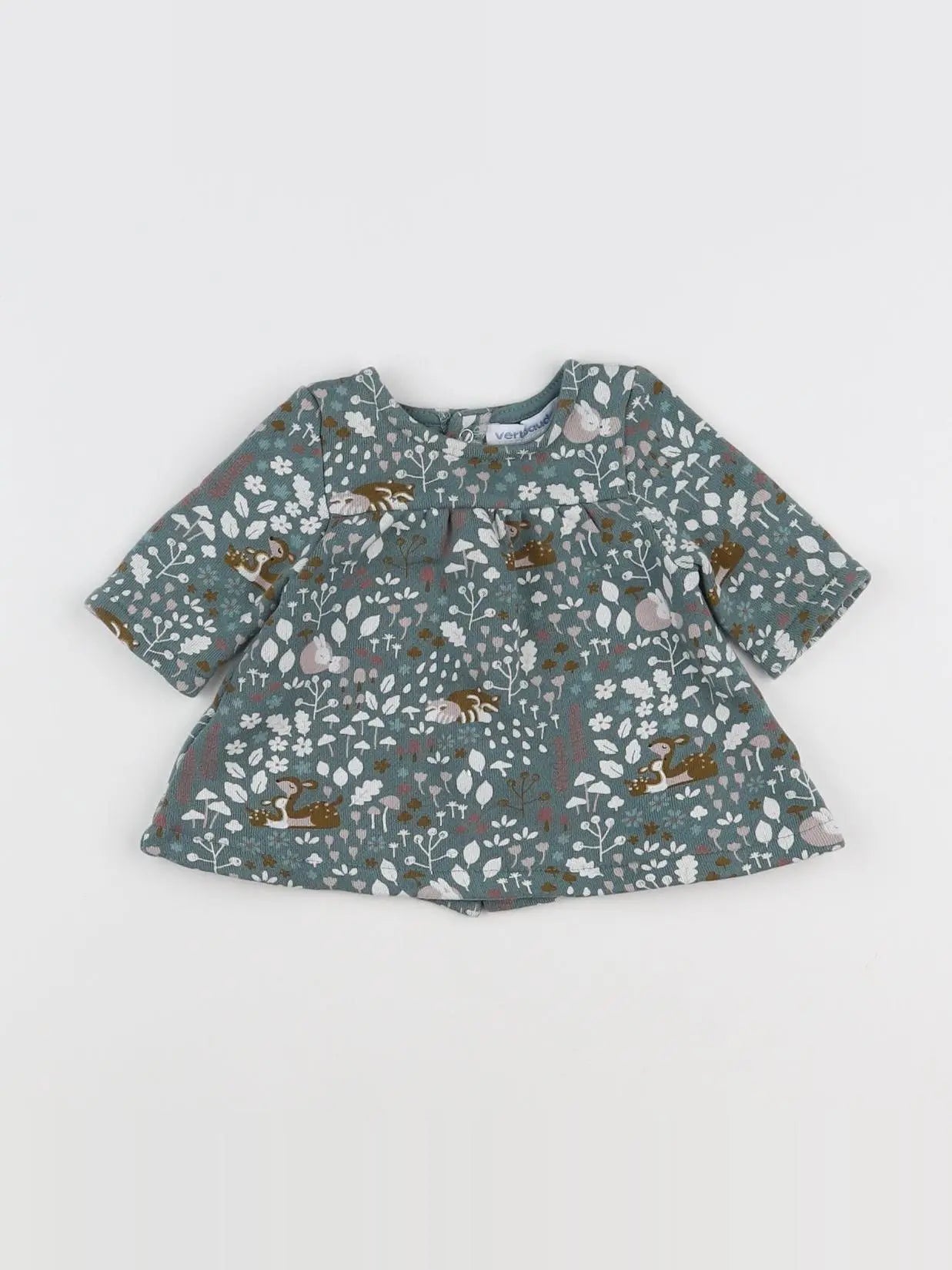 Vertbaudet - robe multicolore - 1 mois