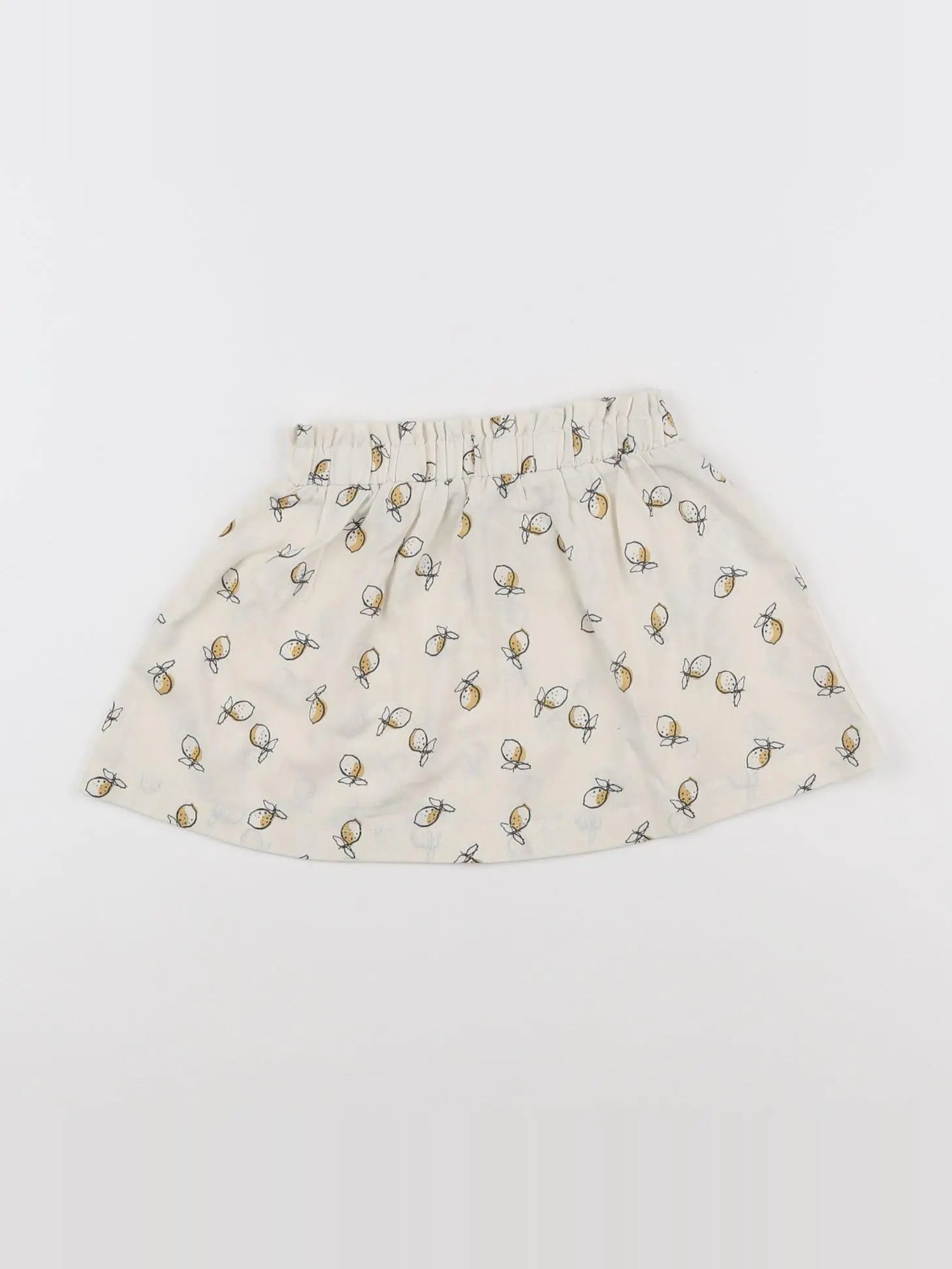 Vertbaudet - jupe beige - 2 ans