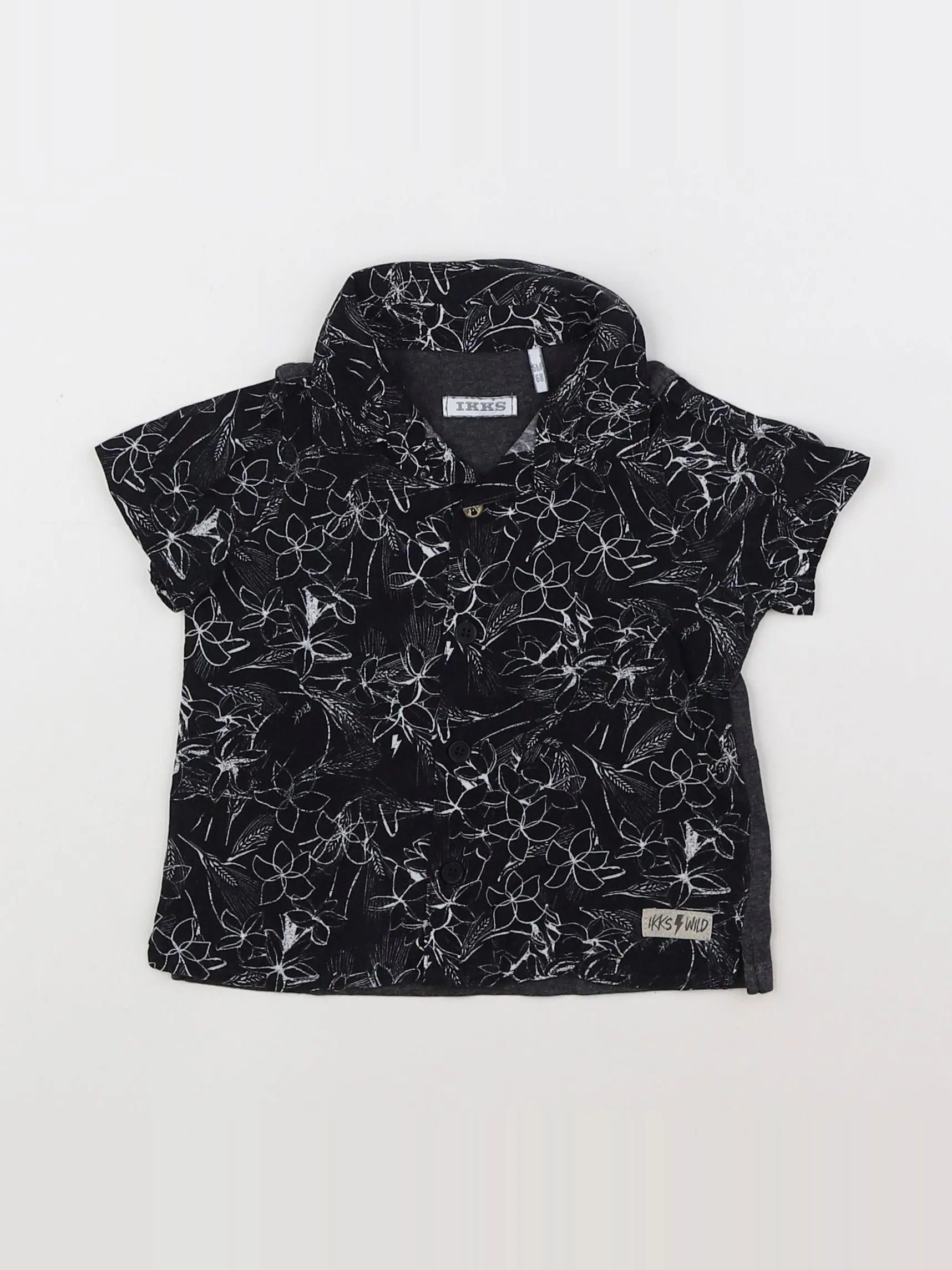 IKKS - chemise noir - 6 mois