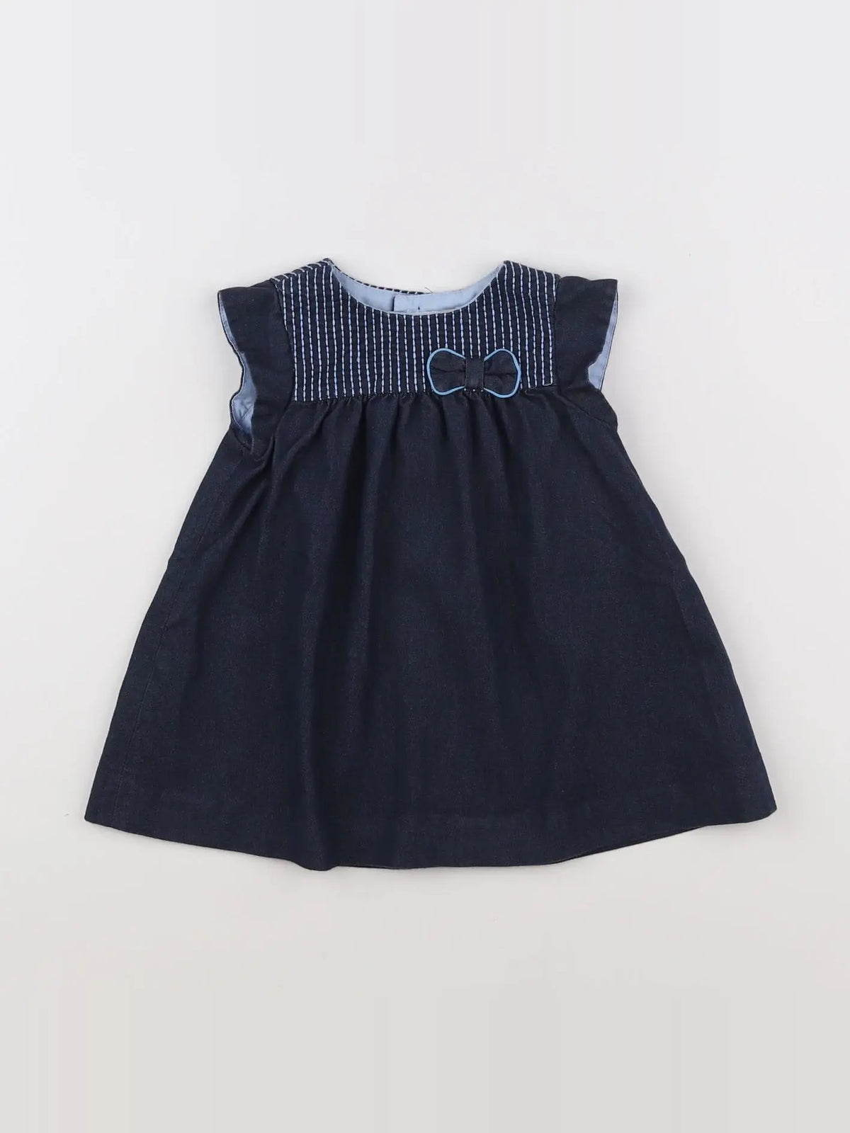 Zara - robe bleu - 9/12 mois