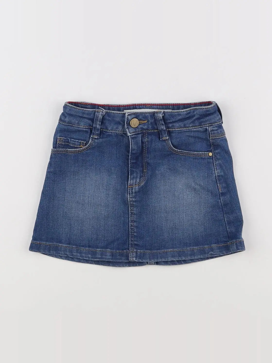 Monoprix - jupe bleu - 3 ans