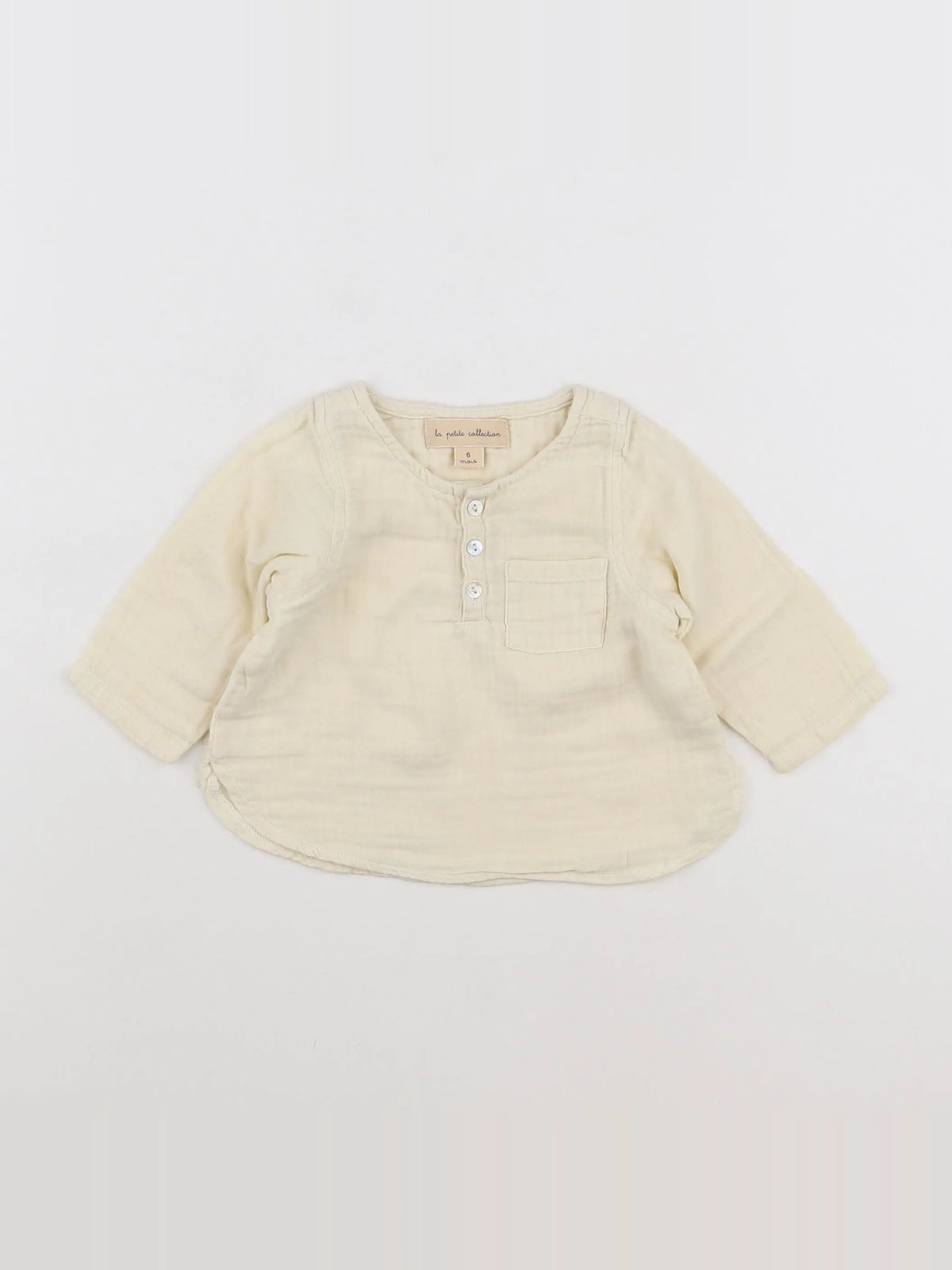 La Petite Collection - blouse beige - 6 mois