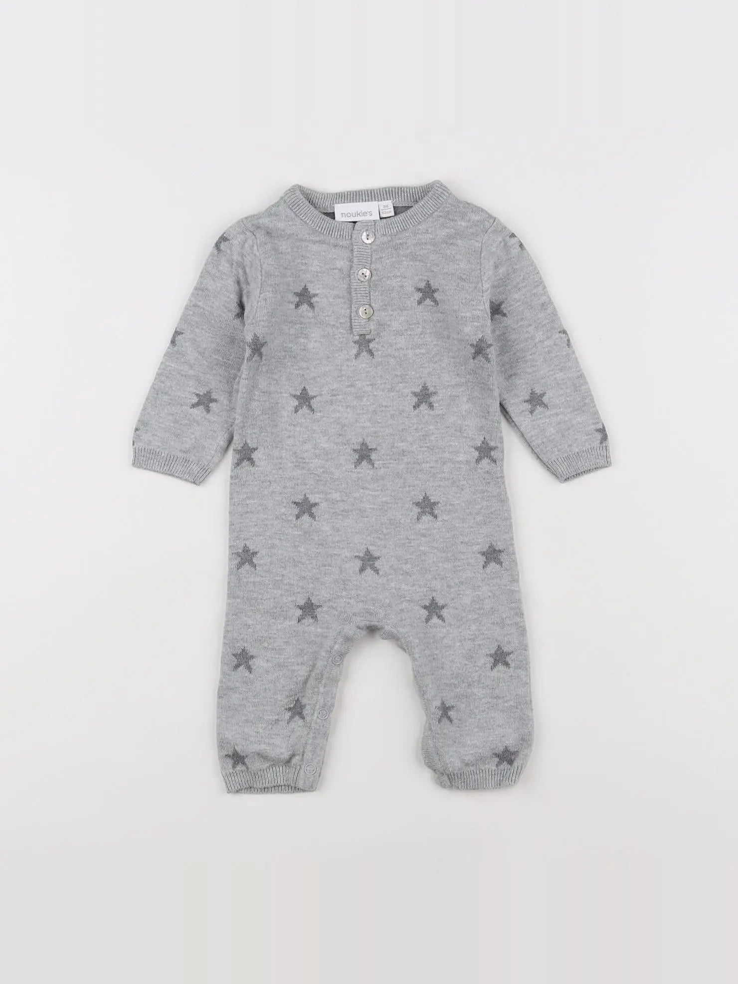 Noukie's - combinaison gris - 3 mois